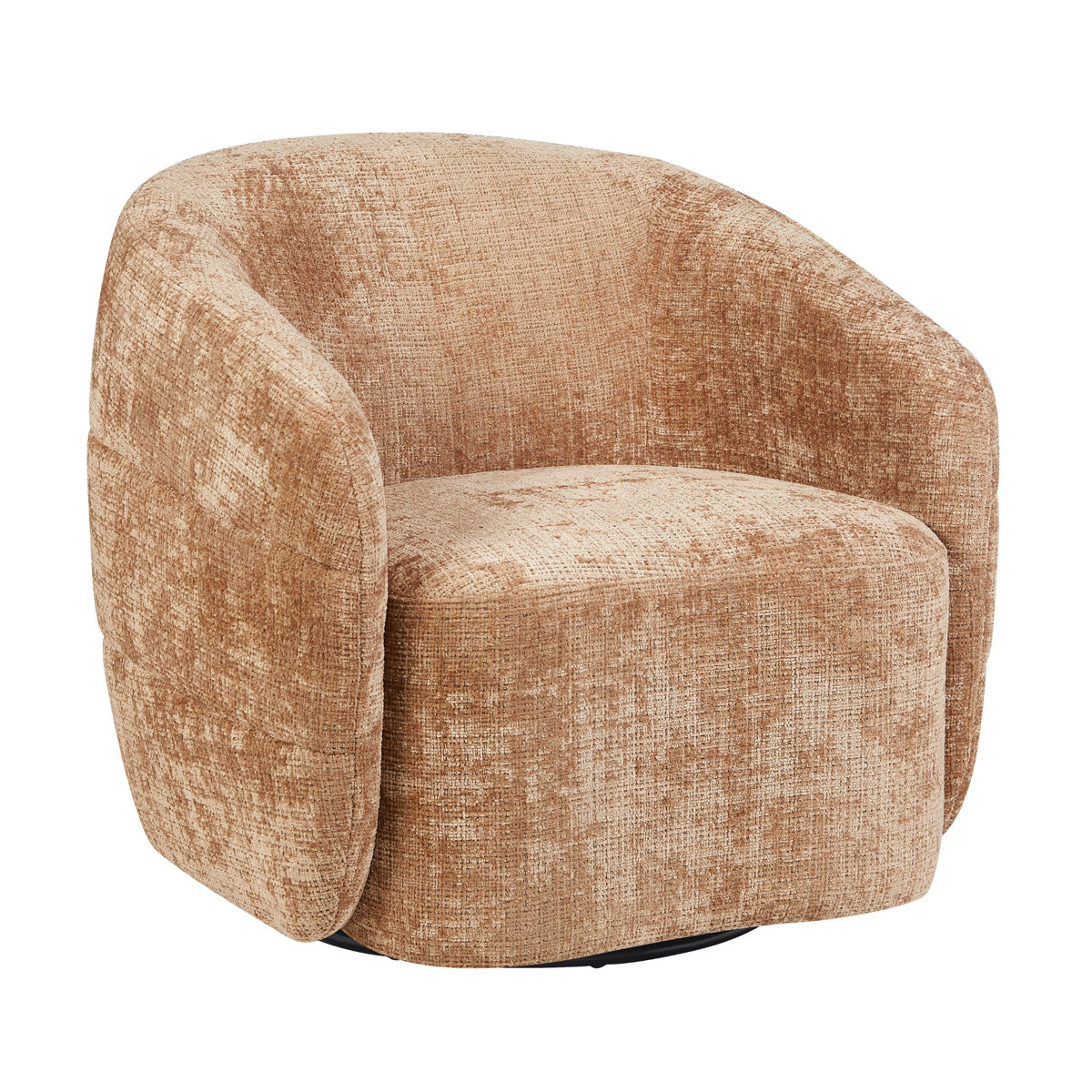 StarFurn - Draaifauteuil Lichtbruin - 82x85x77cm - Yara