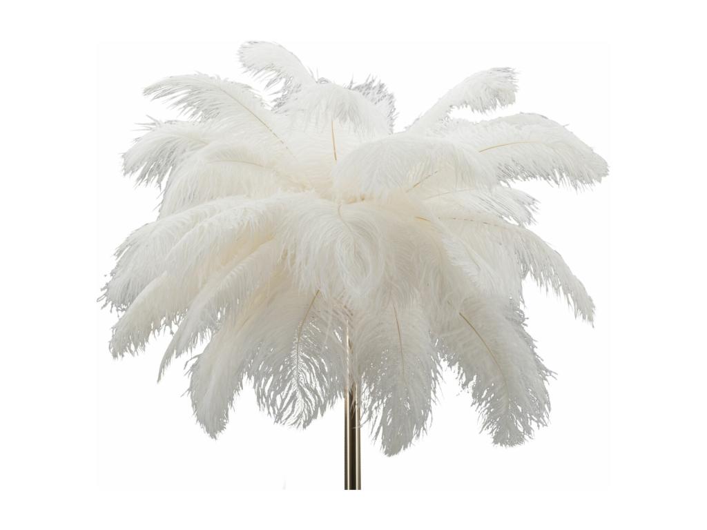 LÁMPARA DE PIE PALMA BLANCA CM Ø 55X160