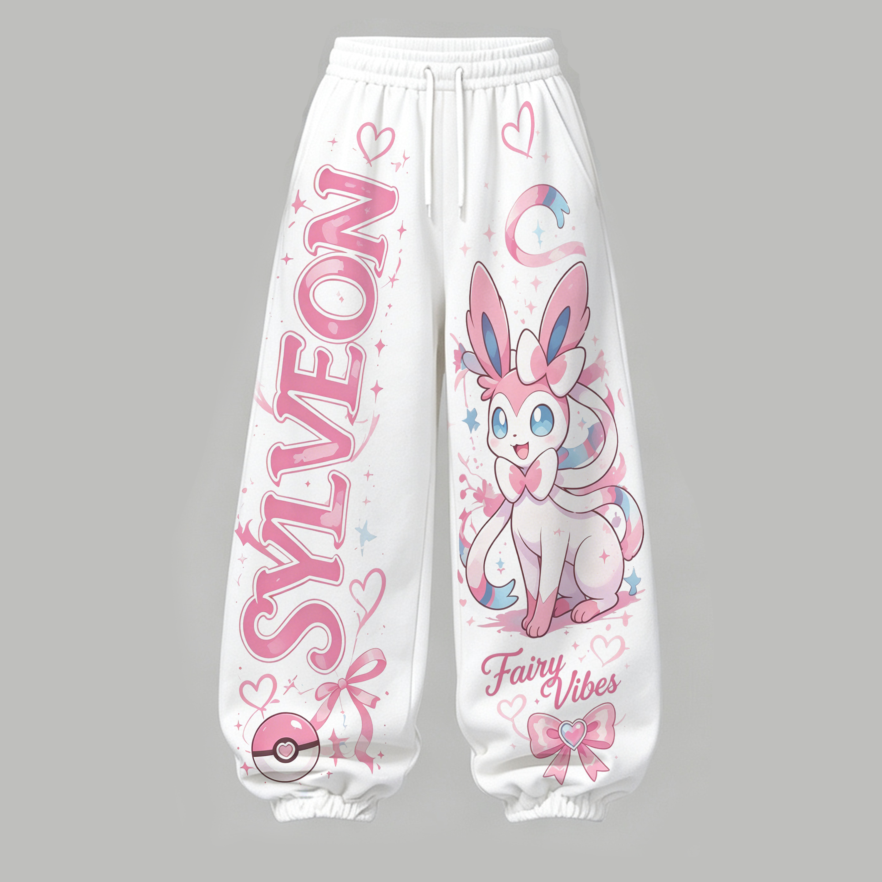 Pokémon Cropped Long Sleeve Hoodie & High Waist Jogger Pants Two Piece TeeThreads Sustain the Scene with Custom Apparel