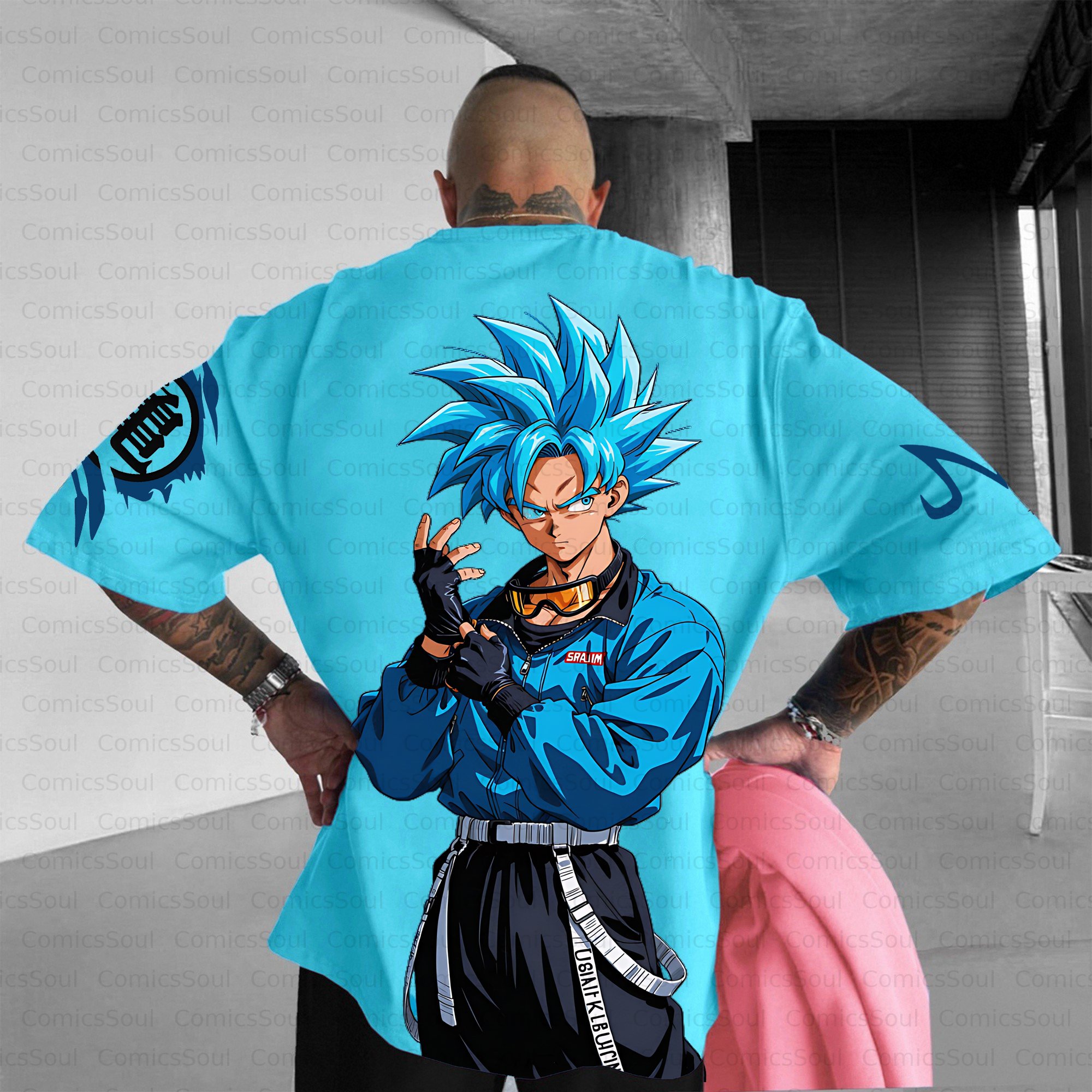 Unisex Anime Inspired Vintage T-Shirt