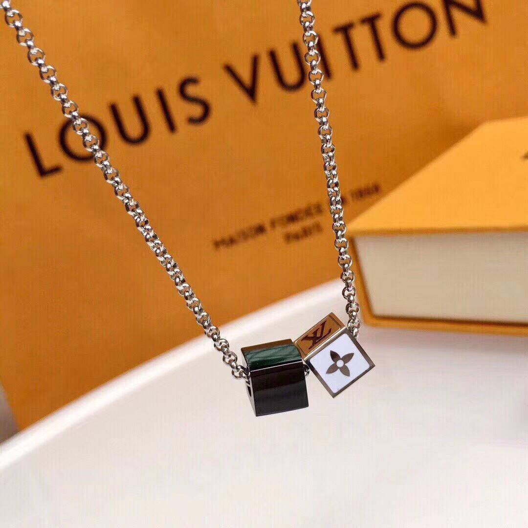Louis Vuitton Dice Pendant Necklace - Original Replica Club