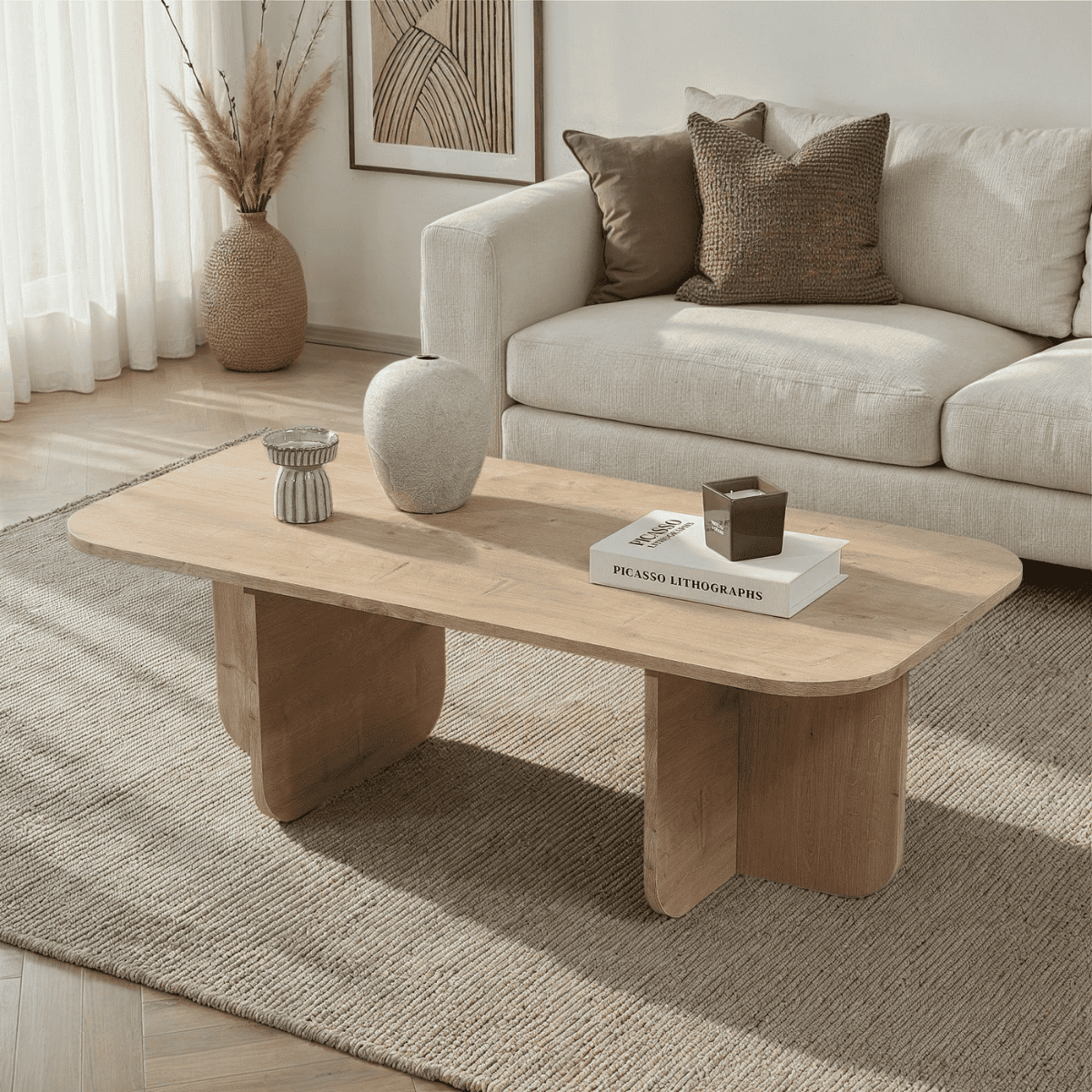 Calicosy - BECAJ Rechthoekige salontafel - H41,4 cm