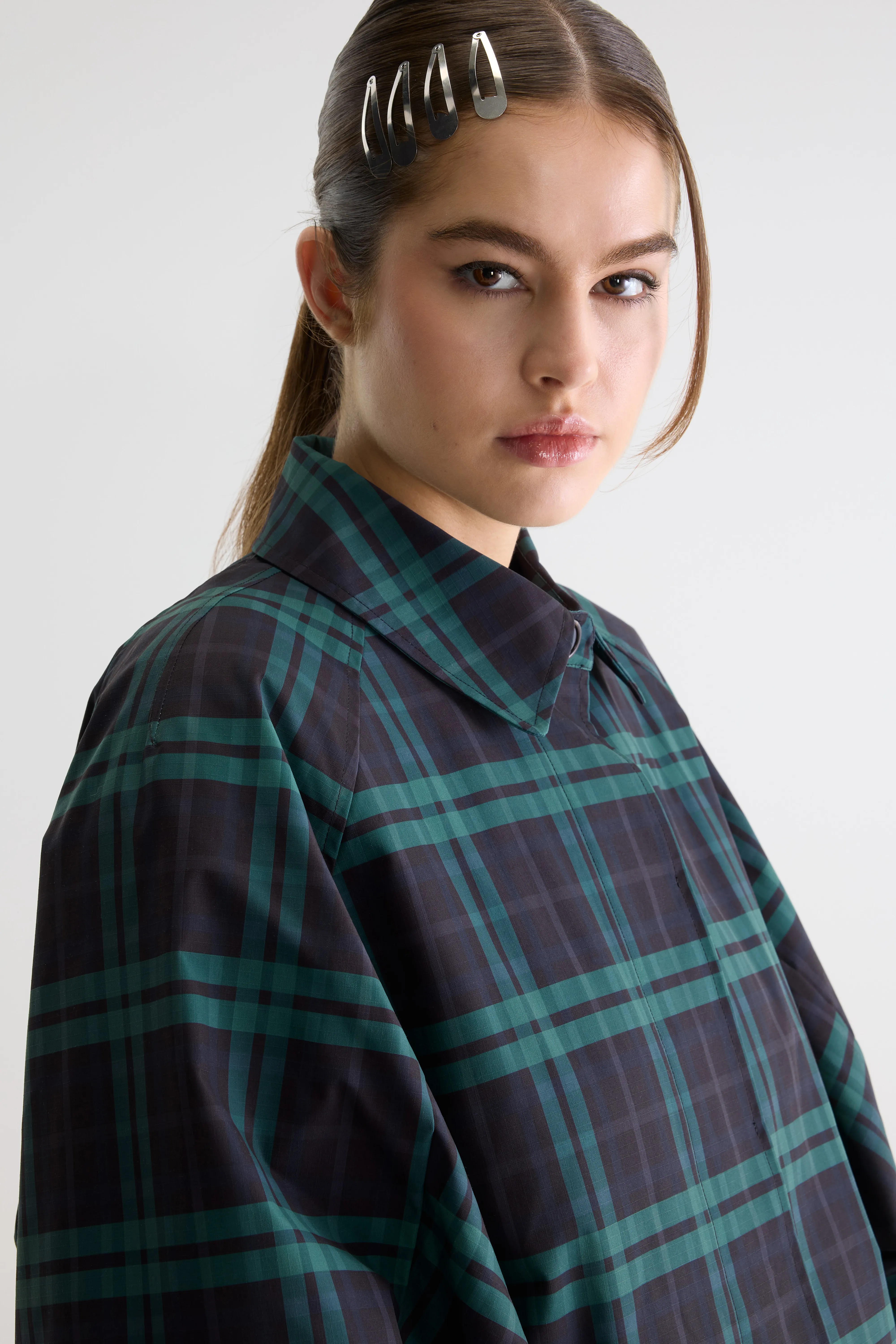 Bellerose Julie trench coat (261 / W / CHECK A)