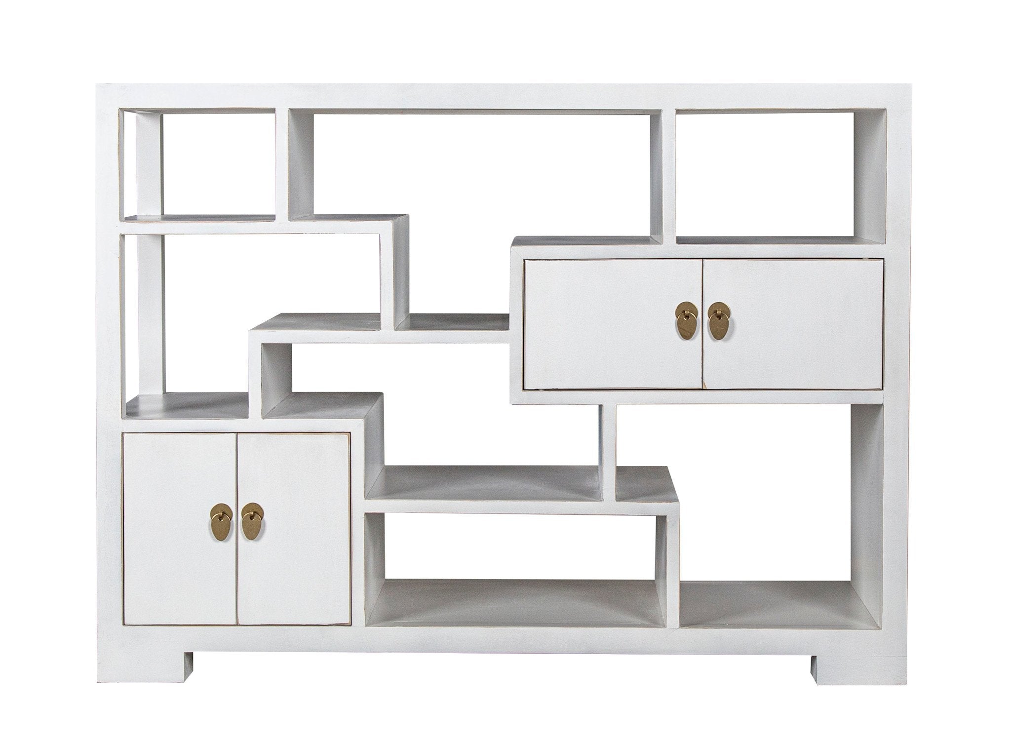 Fine Asianliving Chinese Boekenkast Open Kast Snow