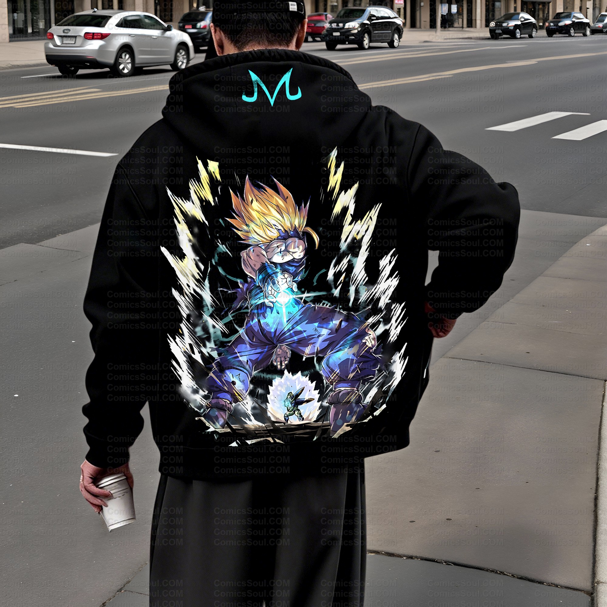 Unisex Graphic Streetwear Vintage Zipper Cardigan Plush Hoodid TeeThreads Sustain the Scene with Custom Apparel
