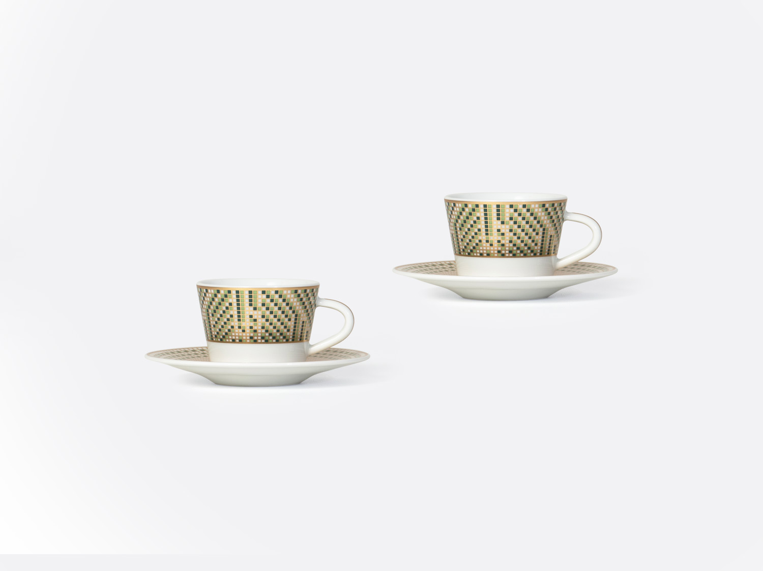 Coffret de tasses & soucoupes café 6 cl