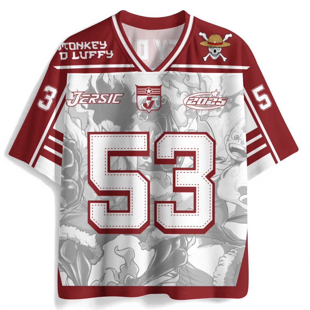 One Piece Anime Football Jersey