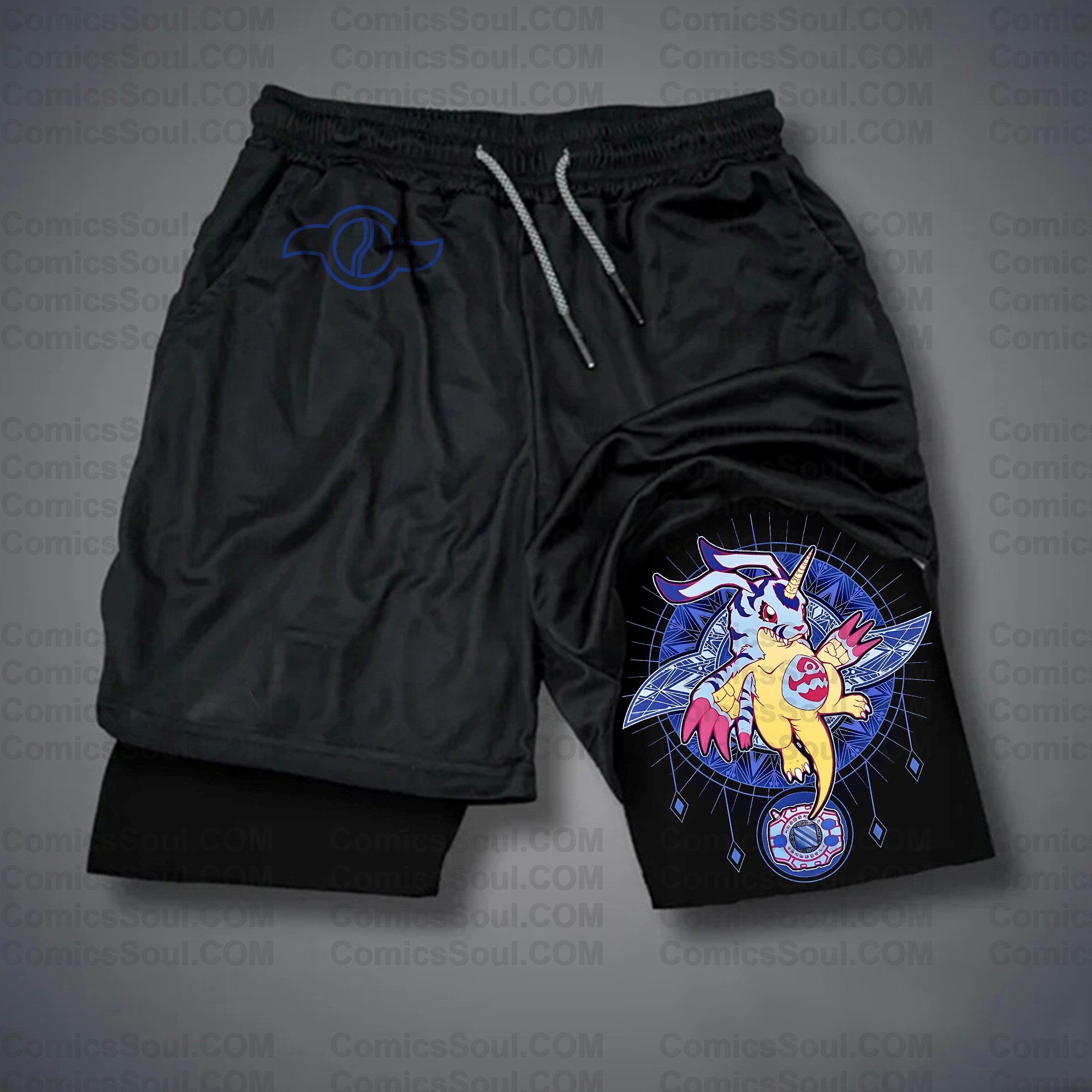 Unisex Casual Anime Streetwear Gym Shorts