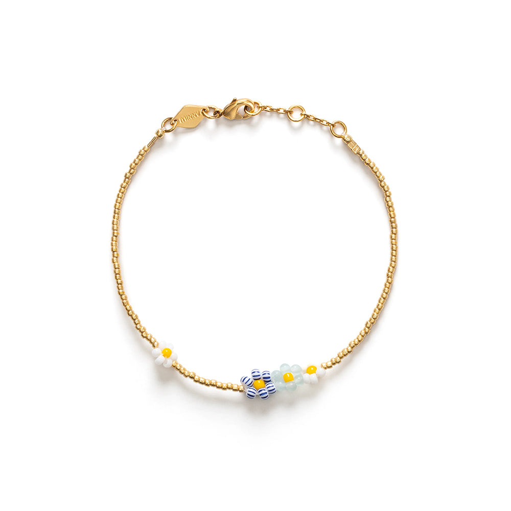 Anni Lu - Bracelet Bluebell Bloom - Soft Blue