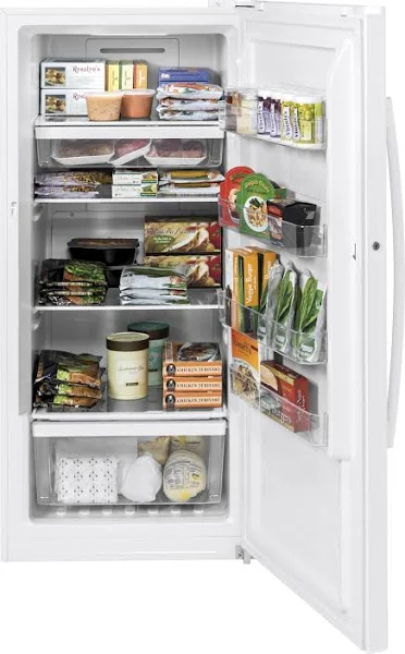 2025 14.1 Cu. ft. White Frost-free Upright Freezer FUF14DLRWW