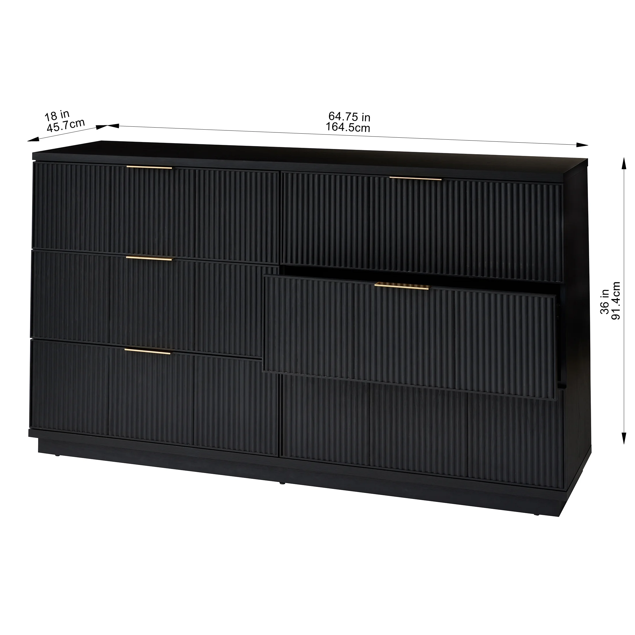 Better Homes and Gardens Lillian 6 Drawer Dresser, White - Image 18