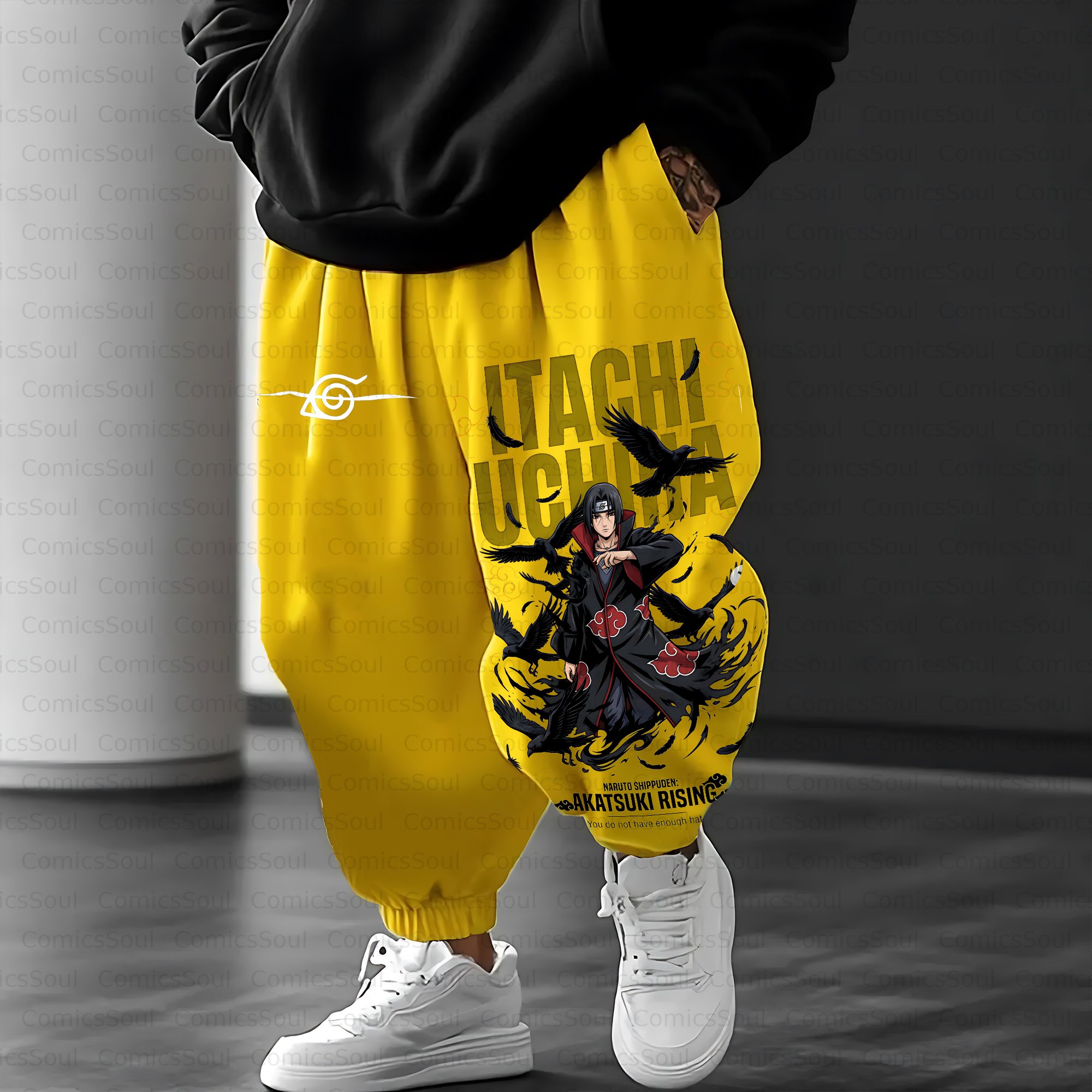 Unisex Casual Anime Streetwear Pant