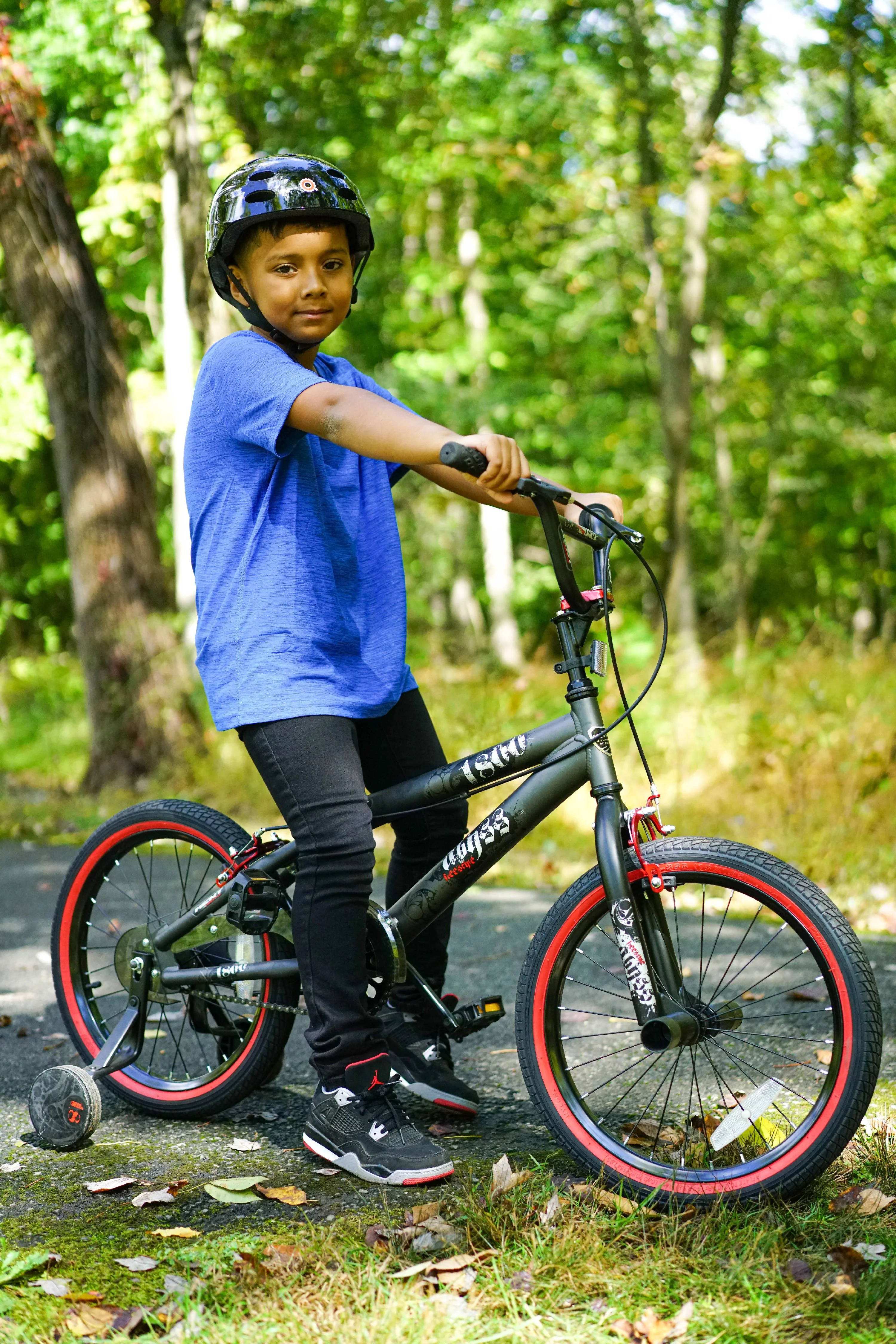 18" Kent Bicycle Abyss Freestyle BMX Bicycle, Fits Riders 3'2"-4'2", Gray, Child, Unisex - Image 8
