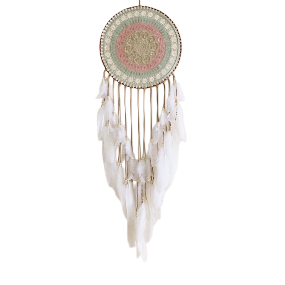 Colorful Woven Round Dreamcatcher