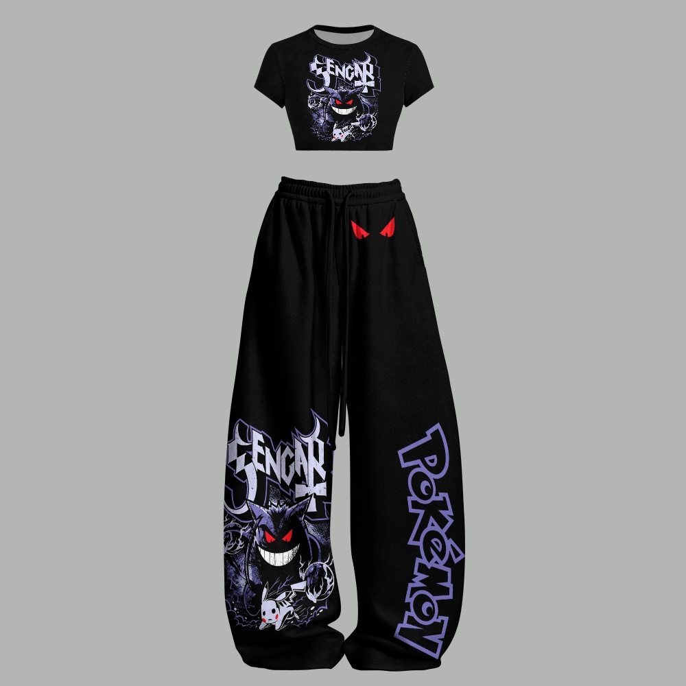 Pokémon T-Shirt  & Elasticated Trousers Two-Piece Set