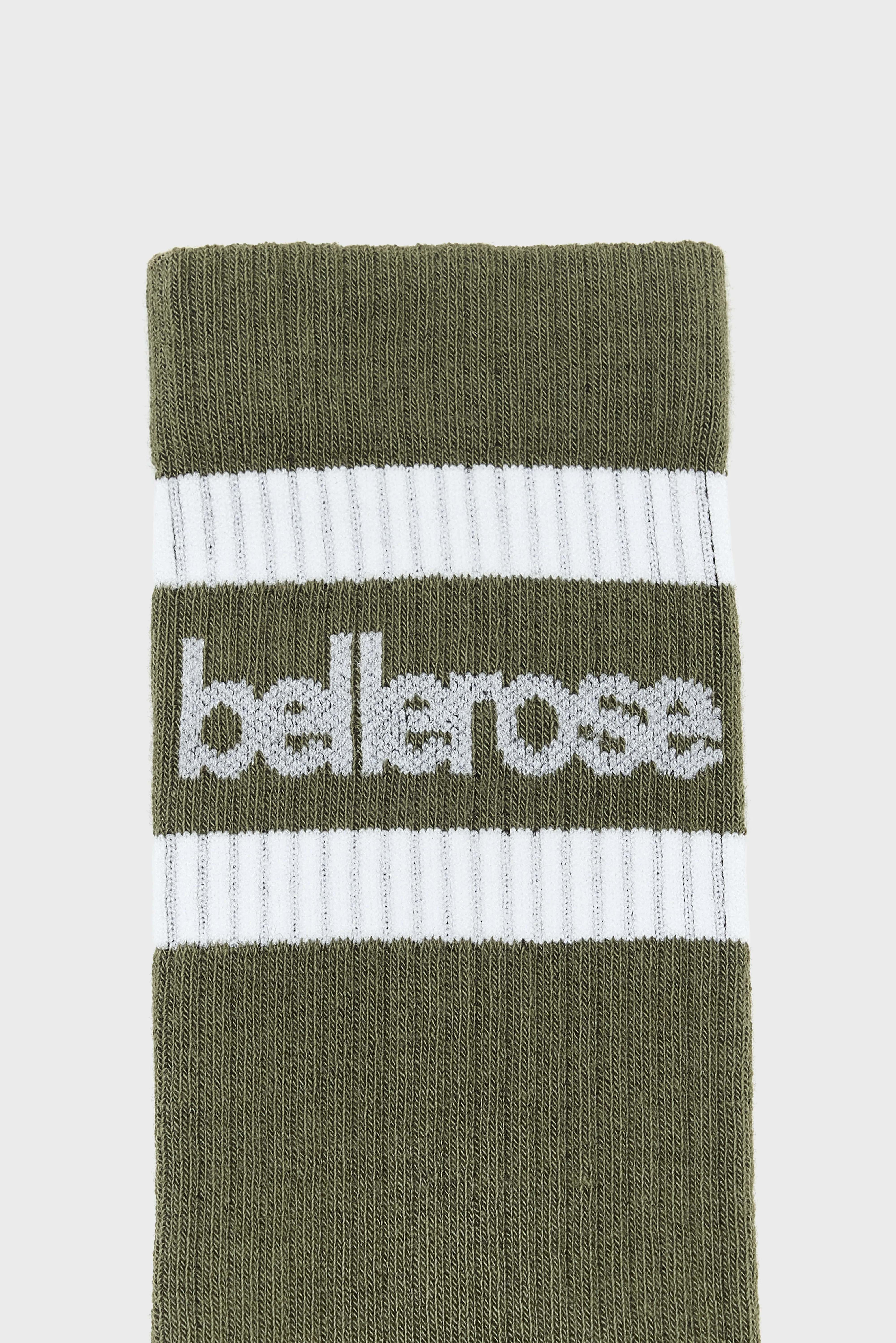 Bellerose Vanmo crew socks (252 / W / OLIVE NIGHT)