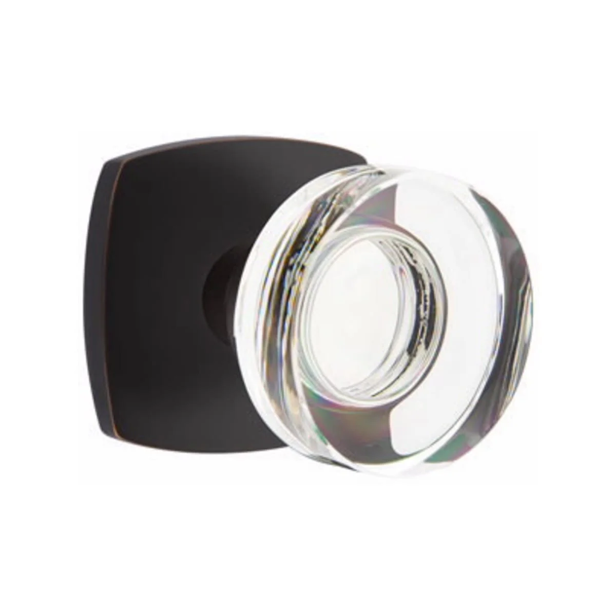 Modern Disc Glass Knob - KTF Painting Interior Exterior