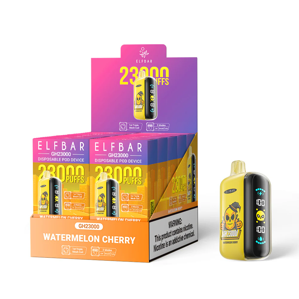 ELFBAR GH23000 kertakäyttöinen sähkötupakka (kaikki maut)