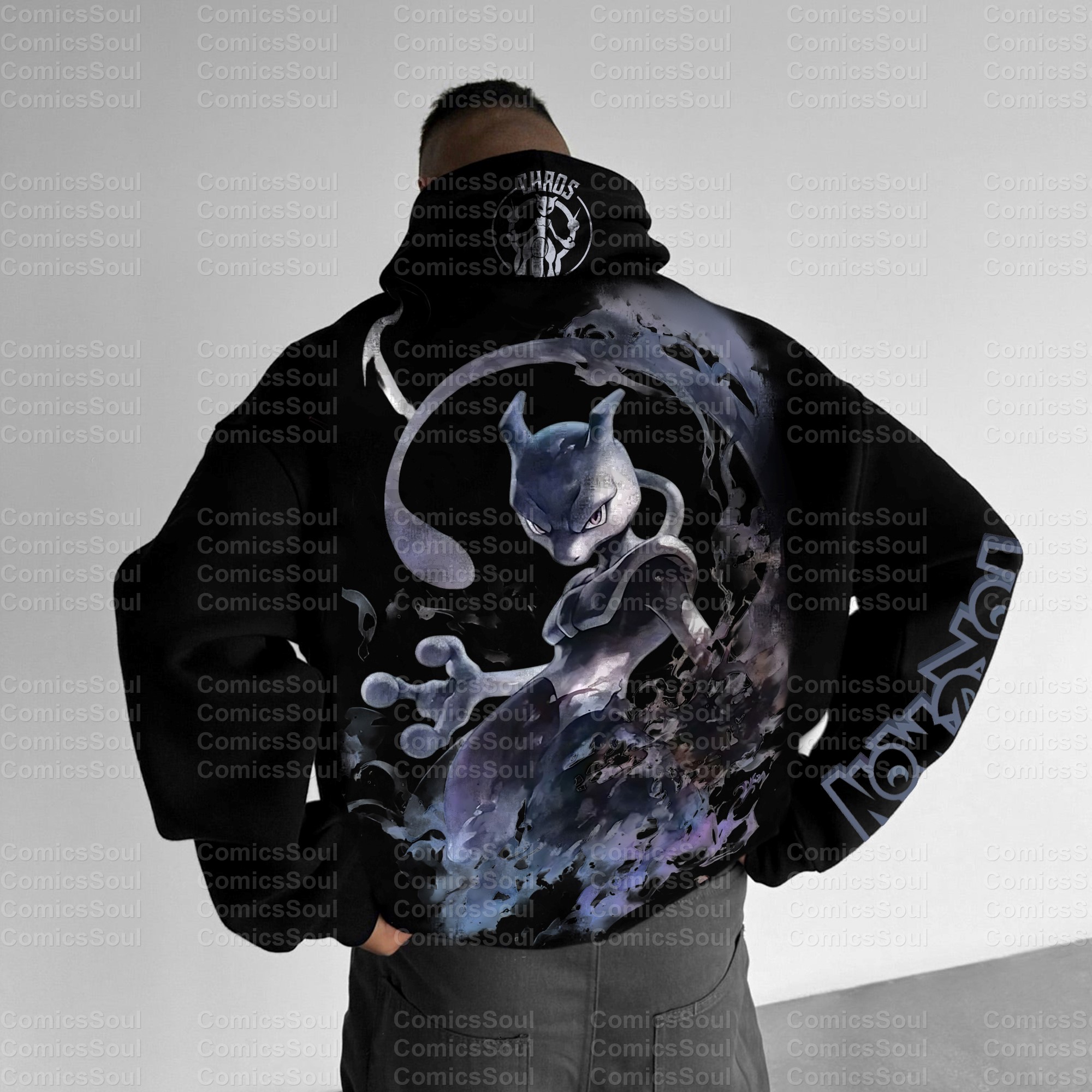 Unisex “Comicssoul” Anime Graphic Streetwear Vintage Hoodie