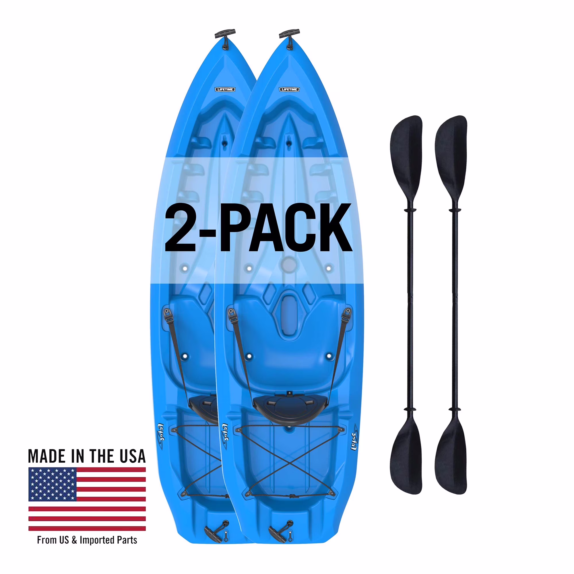 Lifetime Lotus 8 ft Sit-On-Top Kayak, Blue (90112)