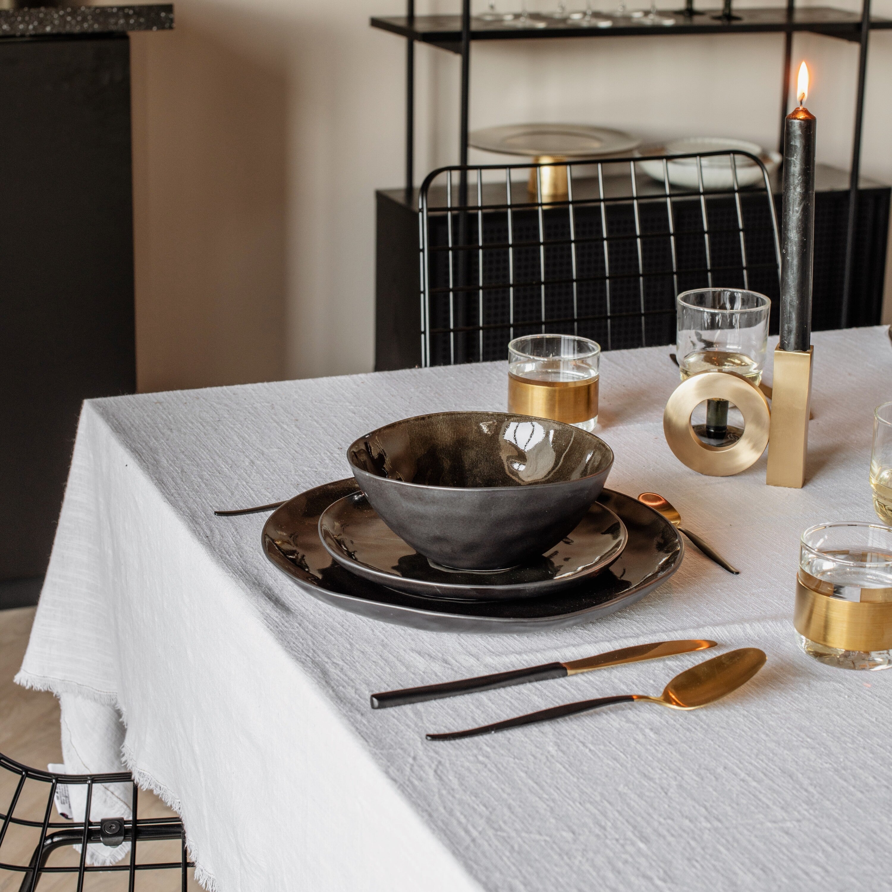 SERAX - Pascale Naessens - Pure Serviesset 12-delig - Grijs