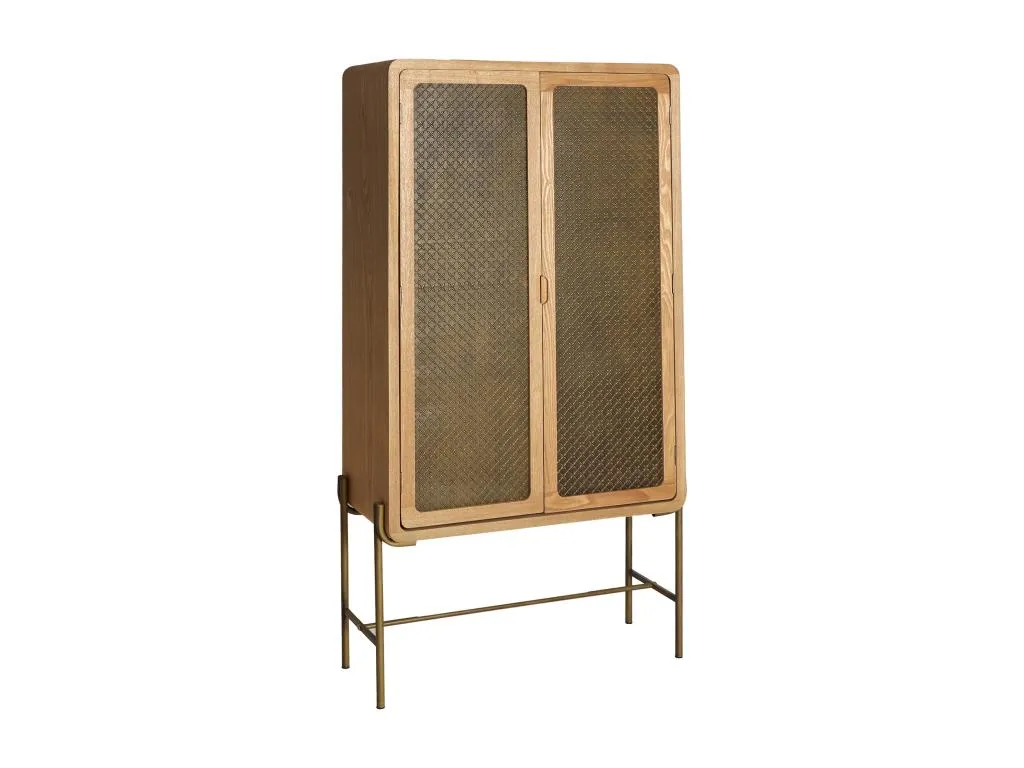 Armario de Boverdeco en color marrón de 85x40x161cm