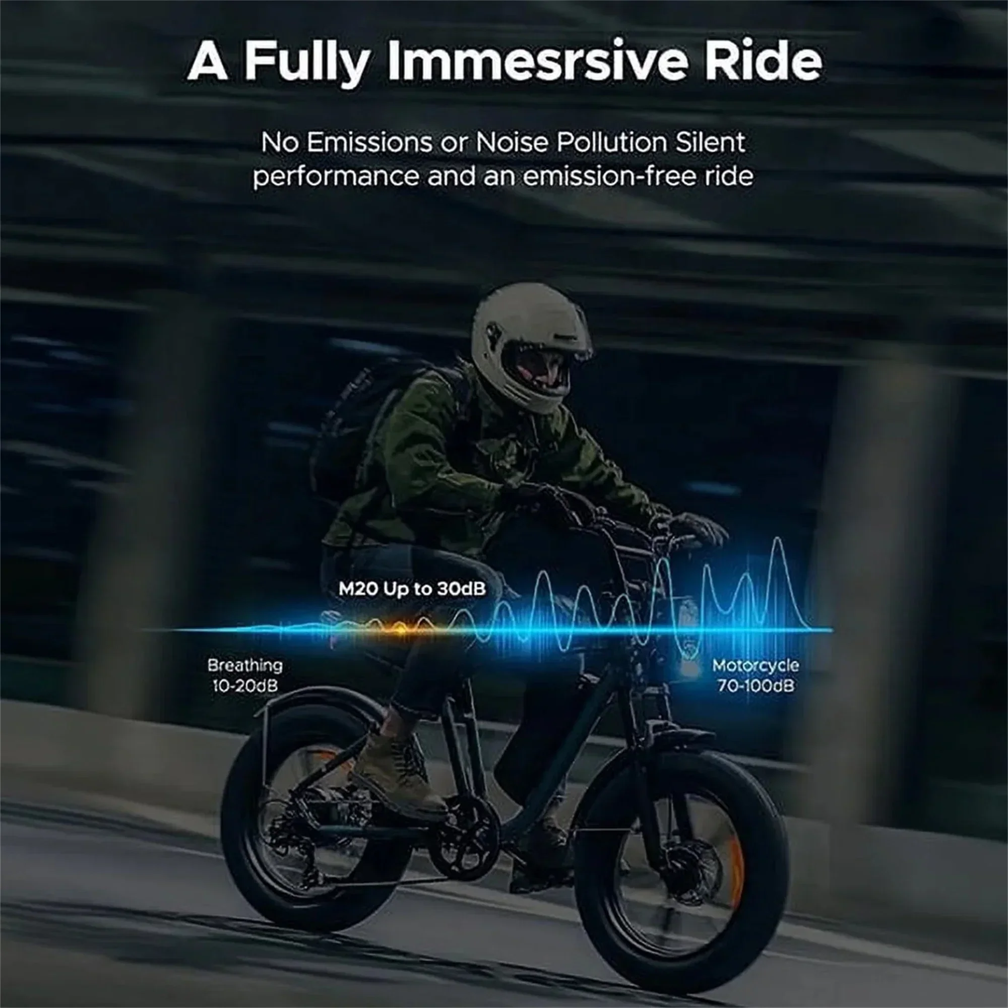 AKEZ Adult Electric Bike 1000W 28 mph 48V 13A 20*4.0in Fat Tire Full Suspension 7-Speed - M20 - Image 8 AKEZ Adult Electric Bike 1000W 28 mph 48V 13A 20*4.0in Fat Tire Full Suspension 7-Speed - M20 - Image 8