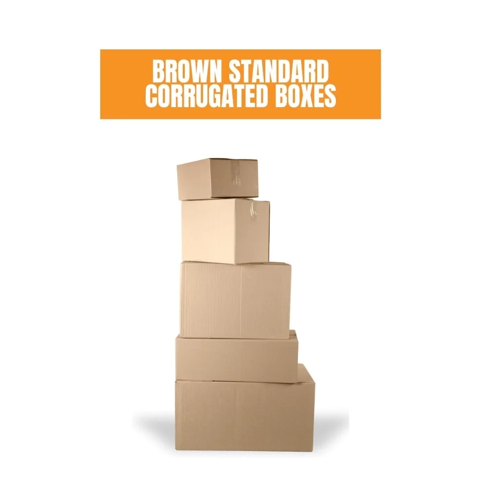 Corrugated Boxes 24 x 18 x 8" ECT-32 Brown Shipping/Moving/Packing Box 20/Bundle - image 5