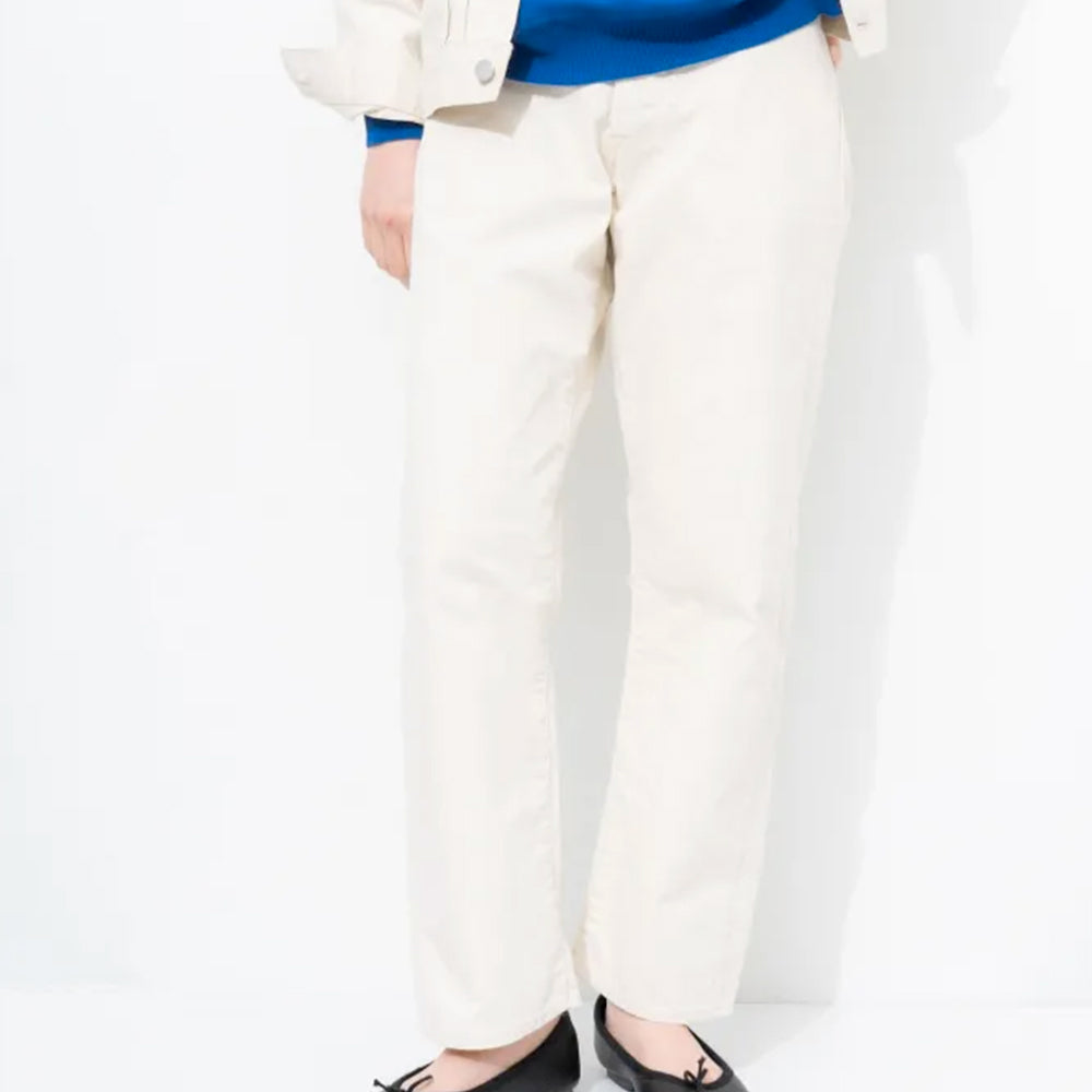 Ordinary Fits - Jeans Color 5Pkt Type Loose - Ecru