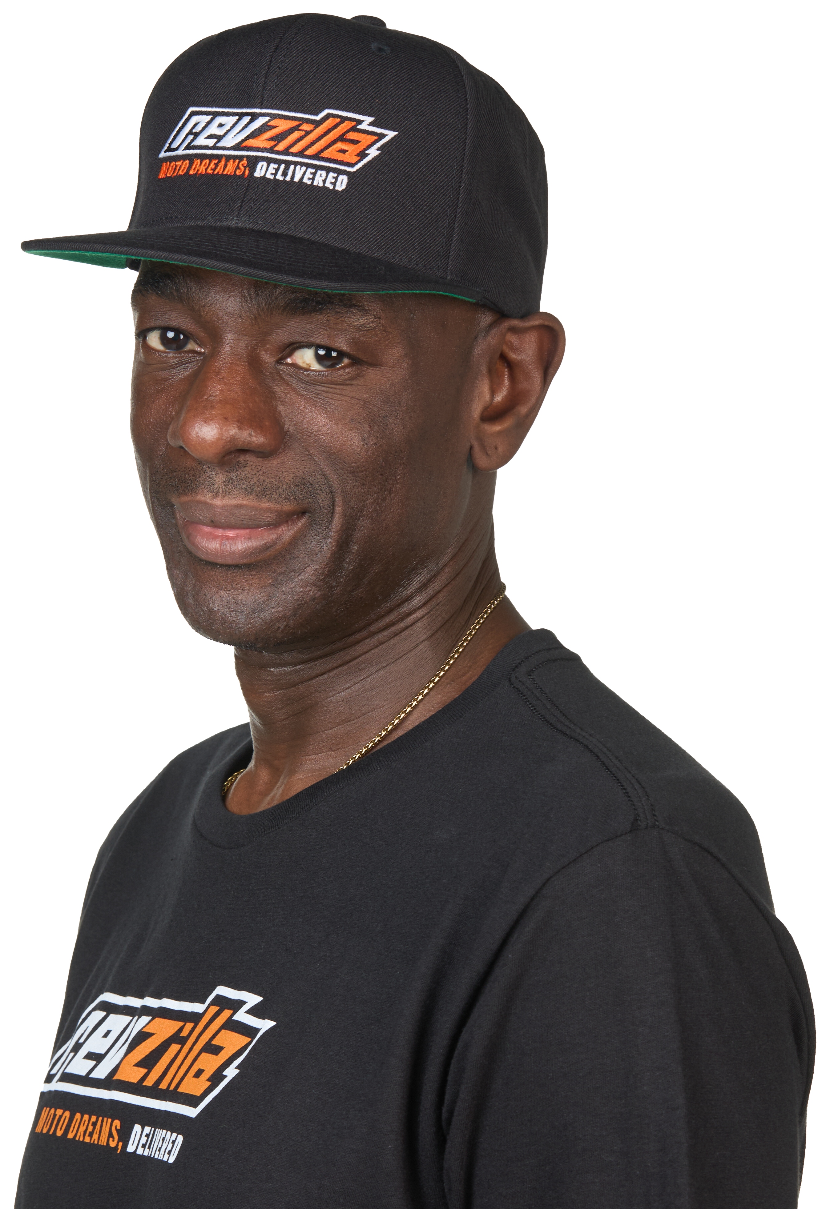 SportsBikeShop RevZilla Team Logo Flat Brim Hat