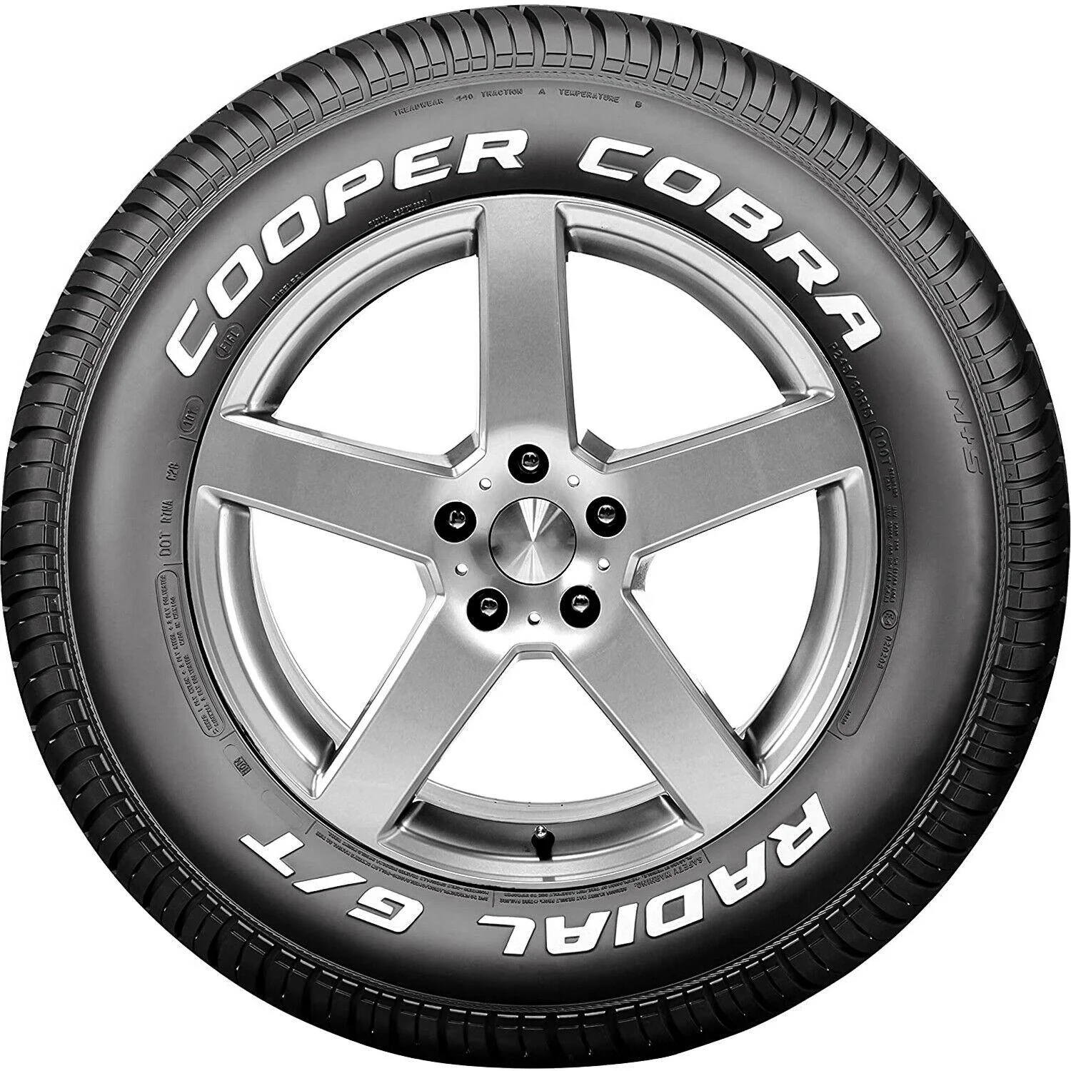 Cooper Cobra Radial G/T 275/60R15 All Season Touring Tires for Truck/SUV, 2-Pack