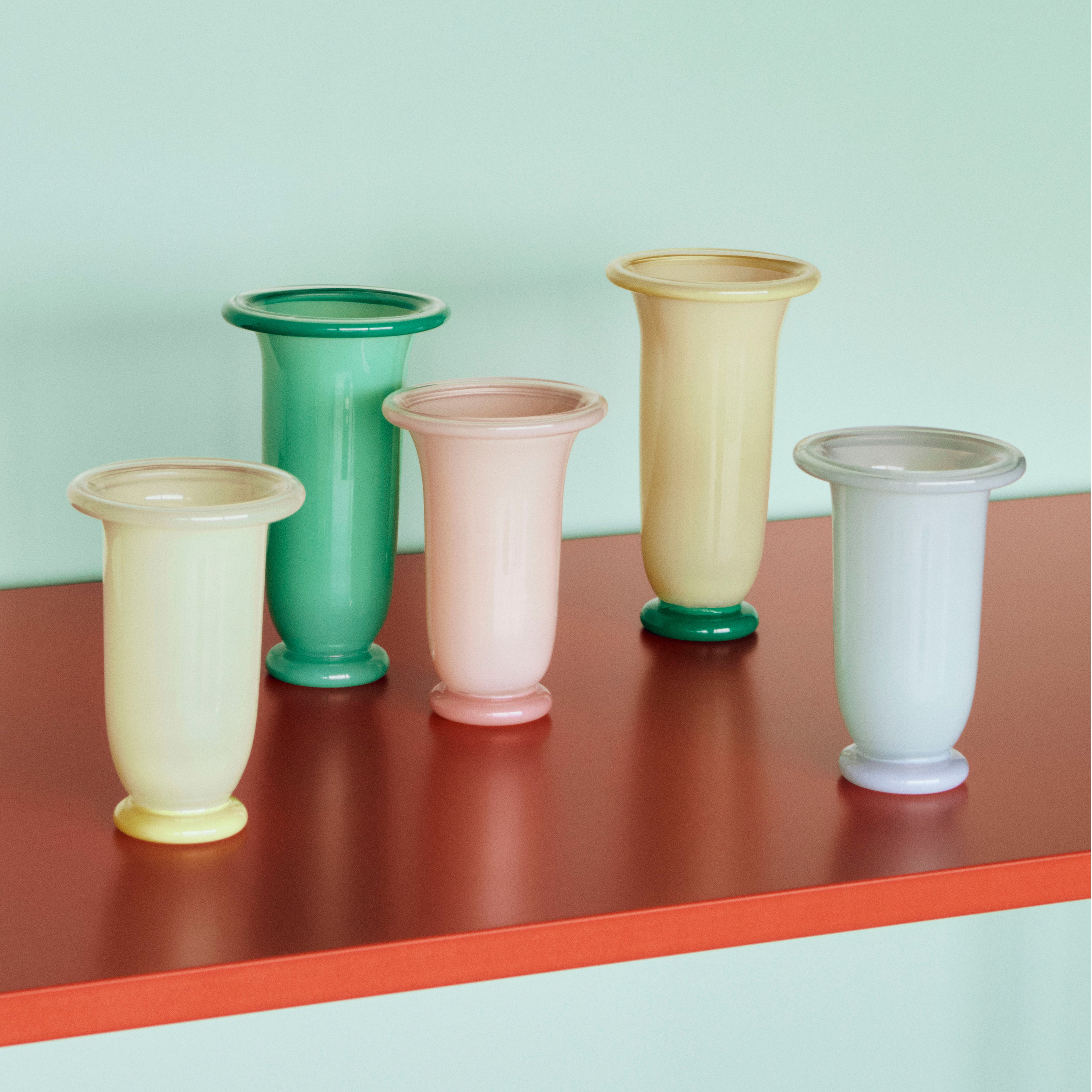 HAY Empire Vaas Medium - Lime Yellow