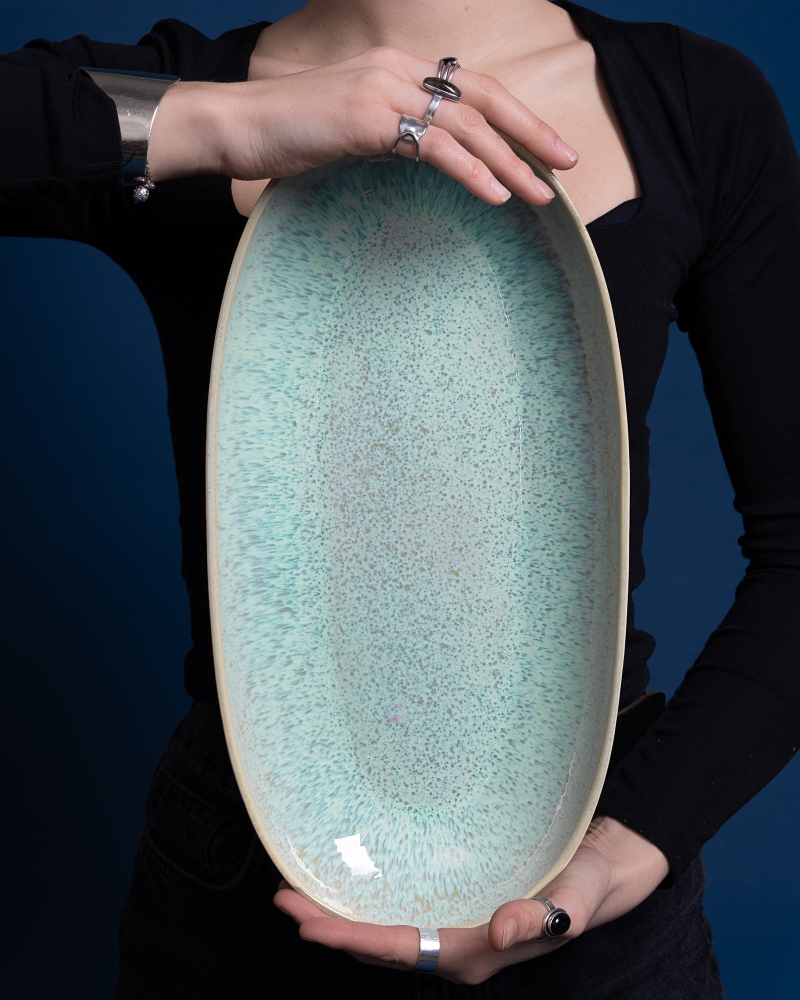 Areia Servierplatte XL mint