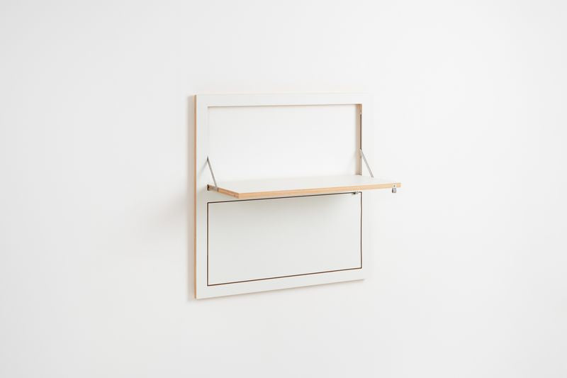 Fläpps plank 80x80-2 - Wit