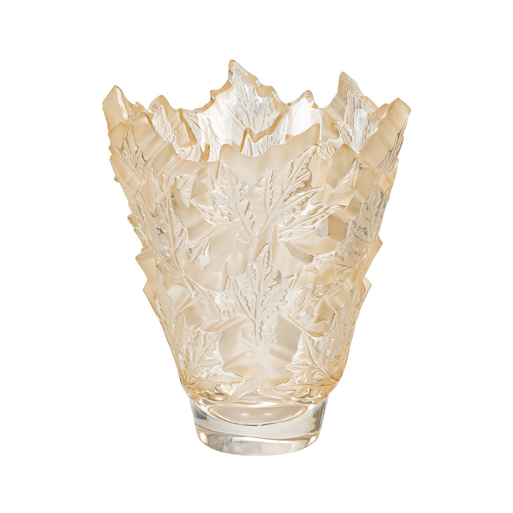 VASE CHAMPS-ÉLYSÉES - CRISTAL LUSTRÉ OR