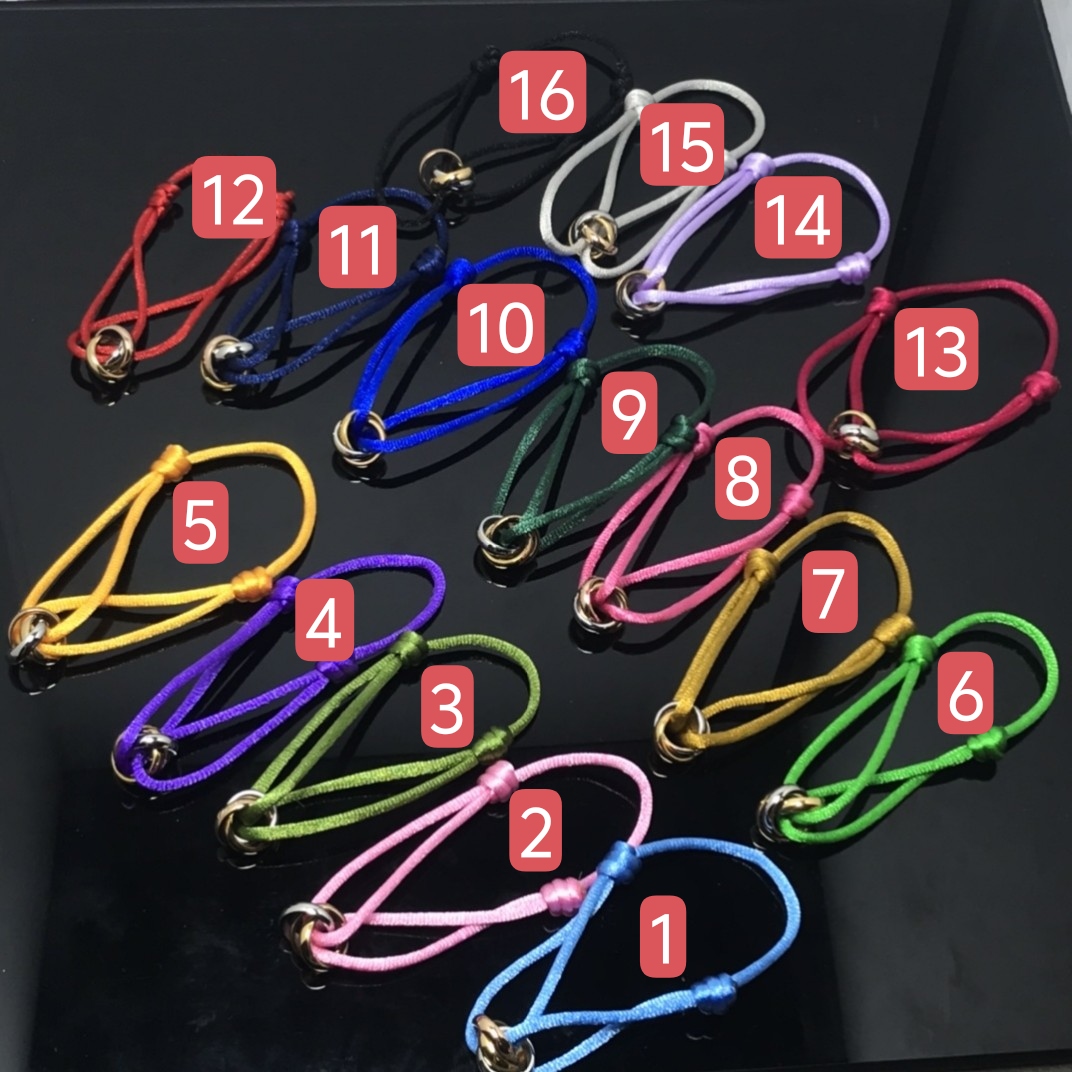 Cartier Trinity Cord Bracelet - Original Replica Club