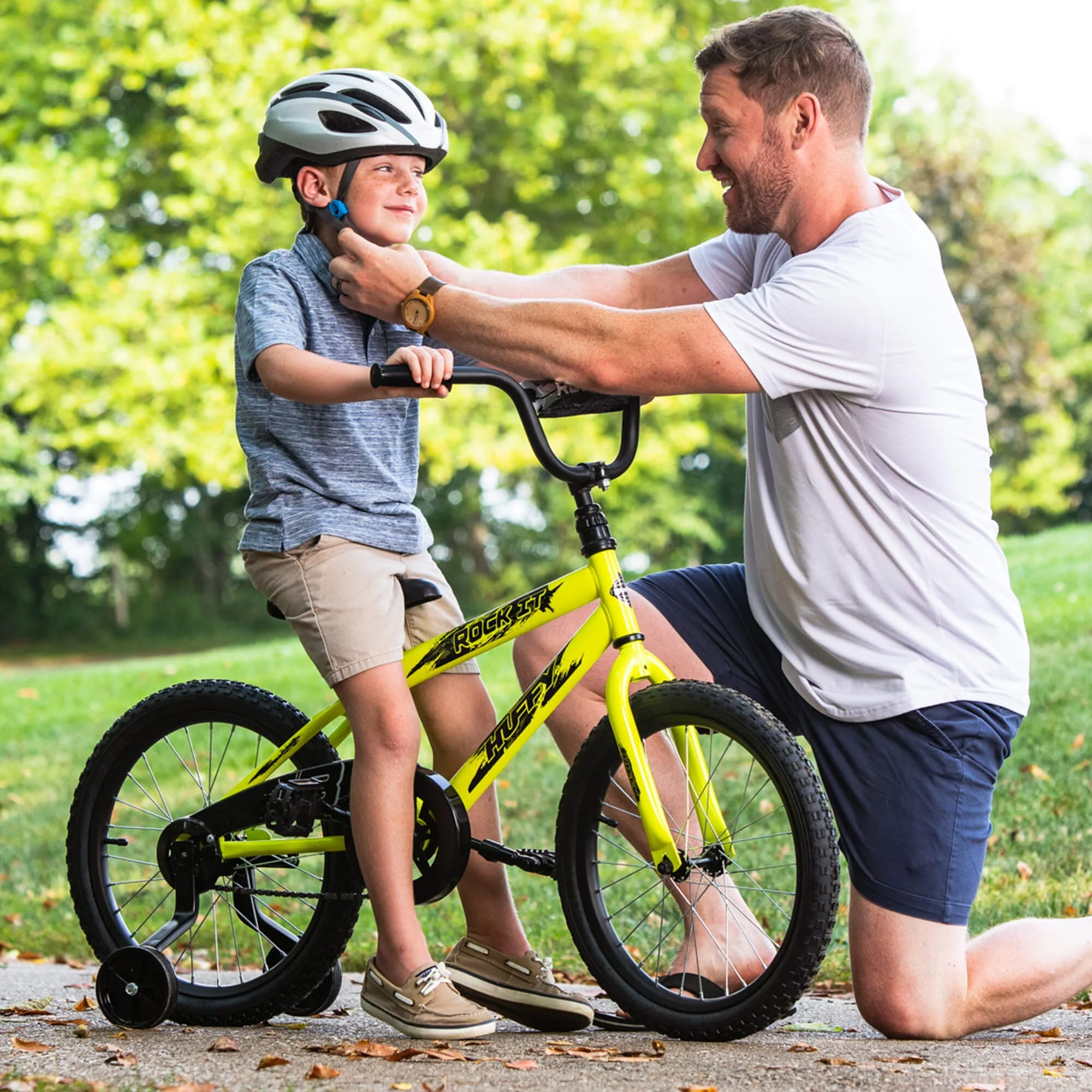 18 in. Rock It Boy Kids Bike, Neon Powder Yellow - Image 5