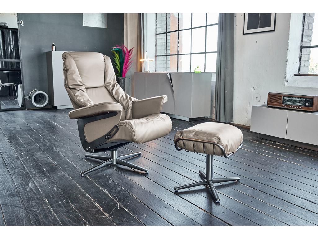 Sillón - gris claro piel - MODO