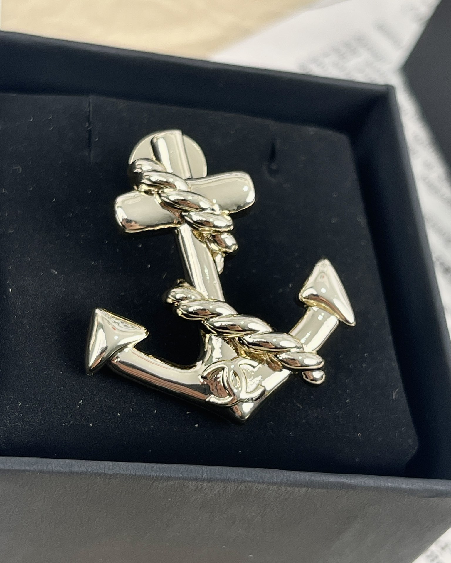 Chanel Anchor Brooch - Original Replica Club