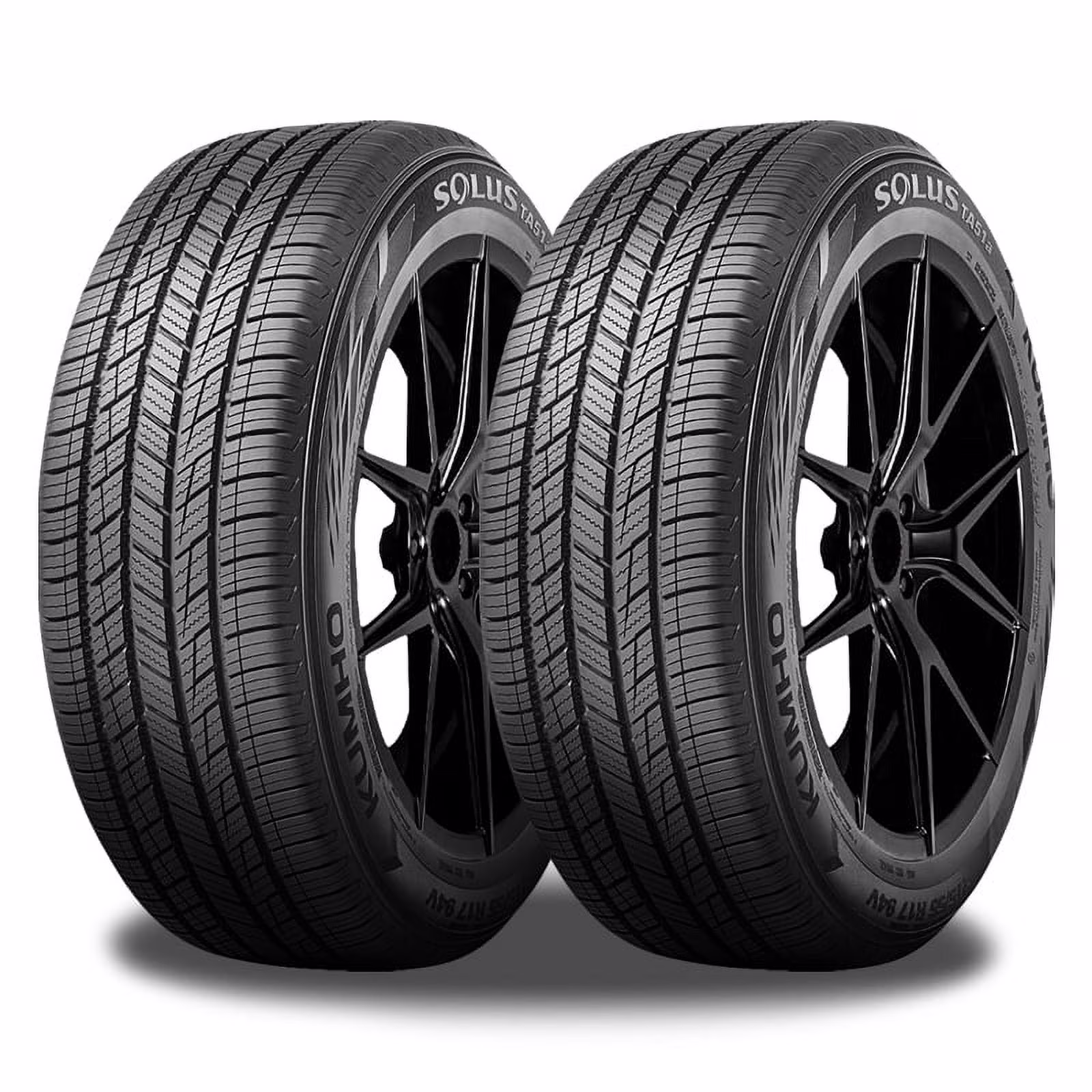 2 Kumho Solus Ta51a 205/65R15 94H All-Season Tires W/ 65000 Mileage Warranty 2285323 / 205/65/15 / 2056515
