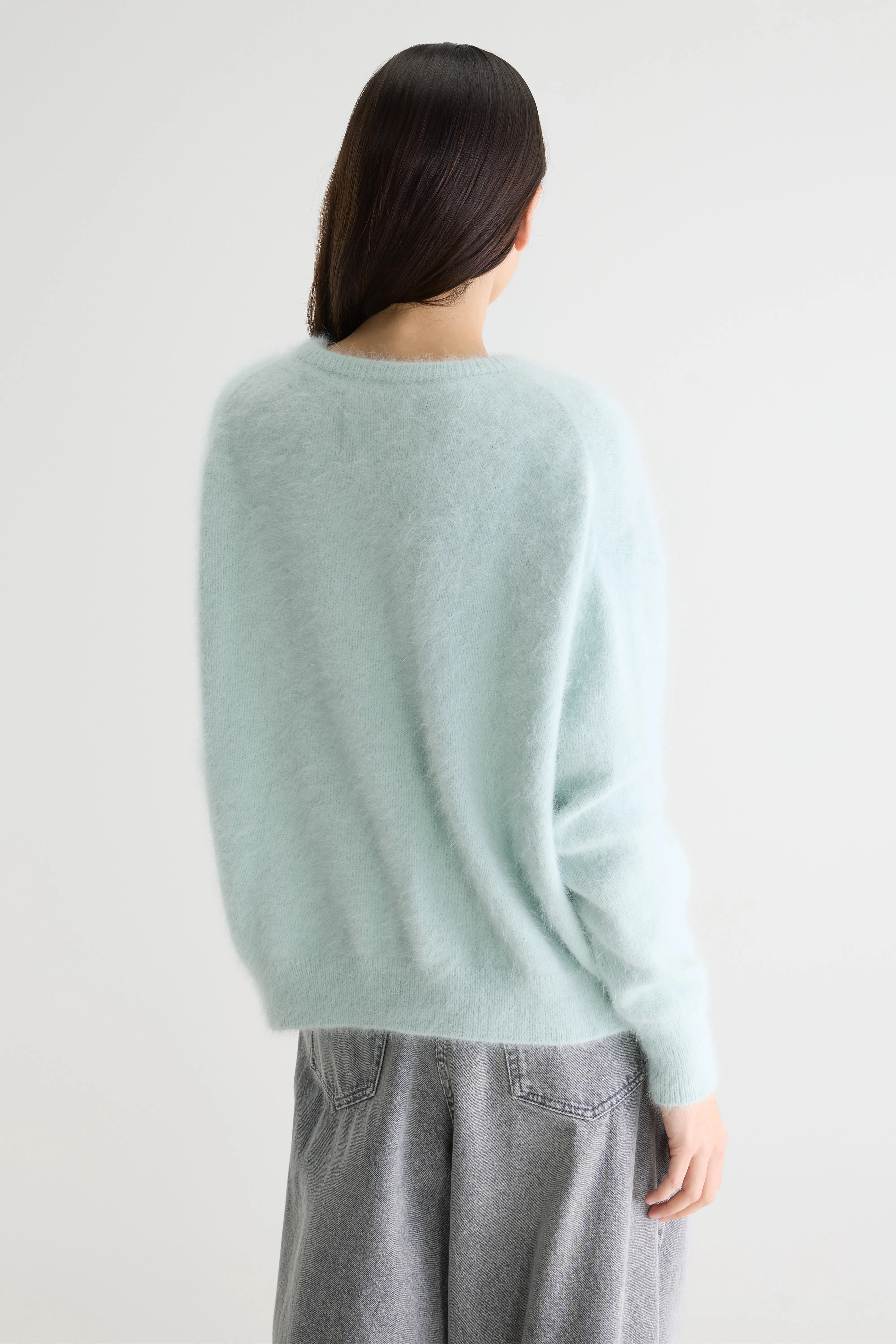 Bellerose Dathan angora-blend cardigan (261 / W / ICE)