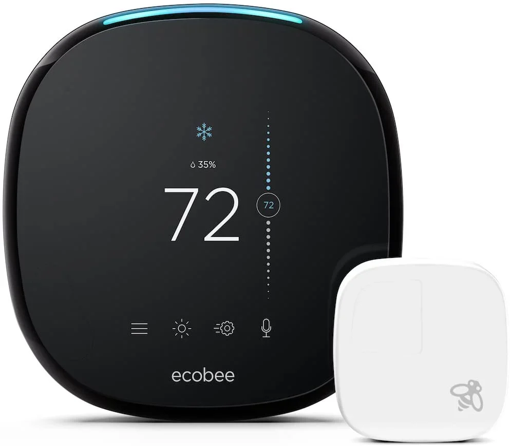 ecobee Smart Thermostat With Built-In Alexa And Room Sensor - Image 2 ecobee Smart Thermostat With Built-In Alexa And Room Sensor - Image 2
