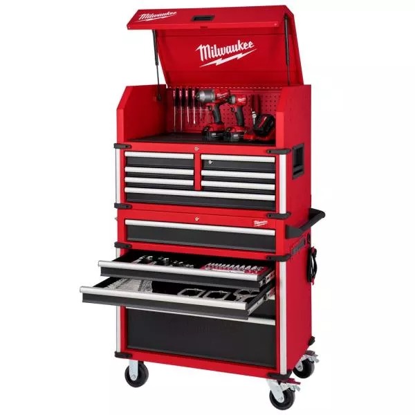 HIGH CAPACITY 36 IN. 12-DRAWER TOOL CHEST AND CABINET COMBO