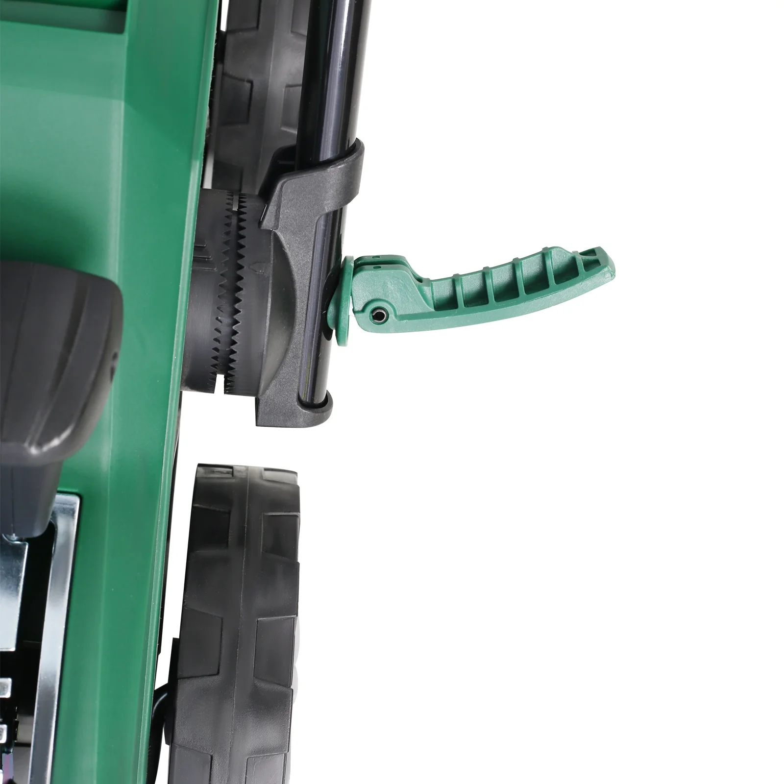 Dethatcher and Scarifier, Seizeen 16-Inch Lawn Dethatcher Scarifier 2-IN-1 Gardening Equipment, Powerful 15 Amp Electric Dethatcher & Scarifier, Height Adjustable, 58QT Removable Thatch Bag - Image 9