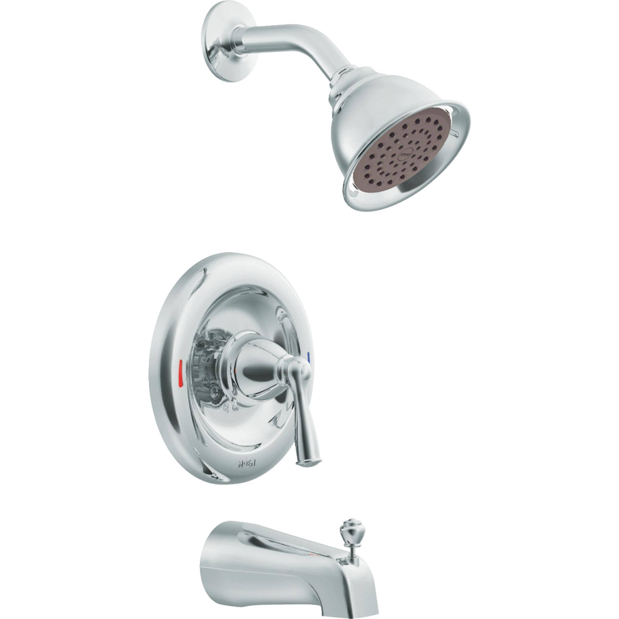 Moen Banbury 1-Handle Lever Tub and Shower Faucet, Chrome(Chrome)