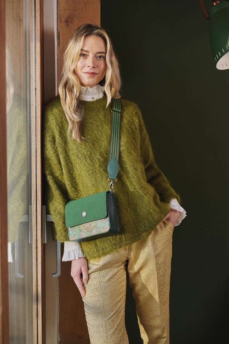 Cross Body Bag Fenna Small Jabali Green
