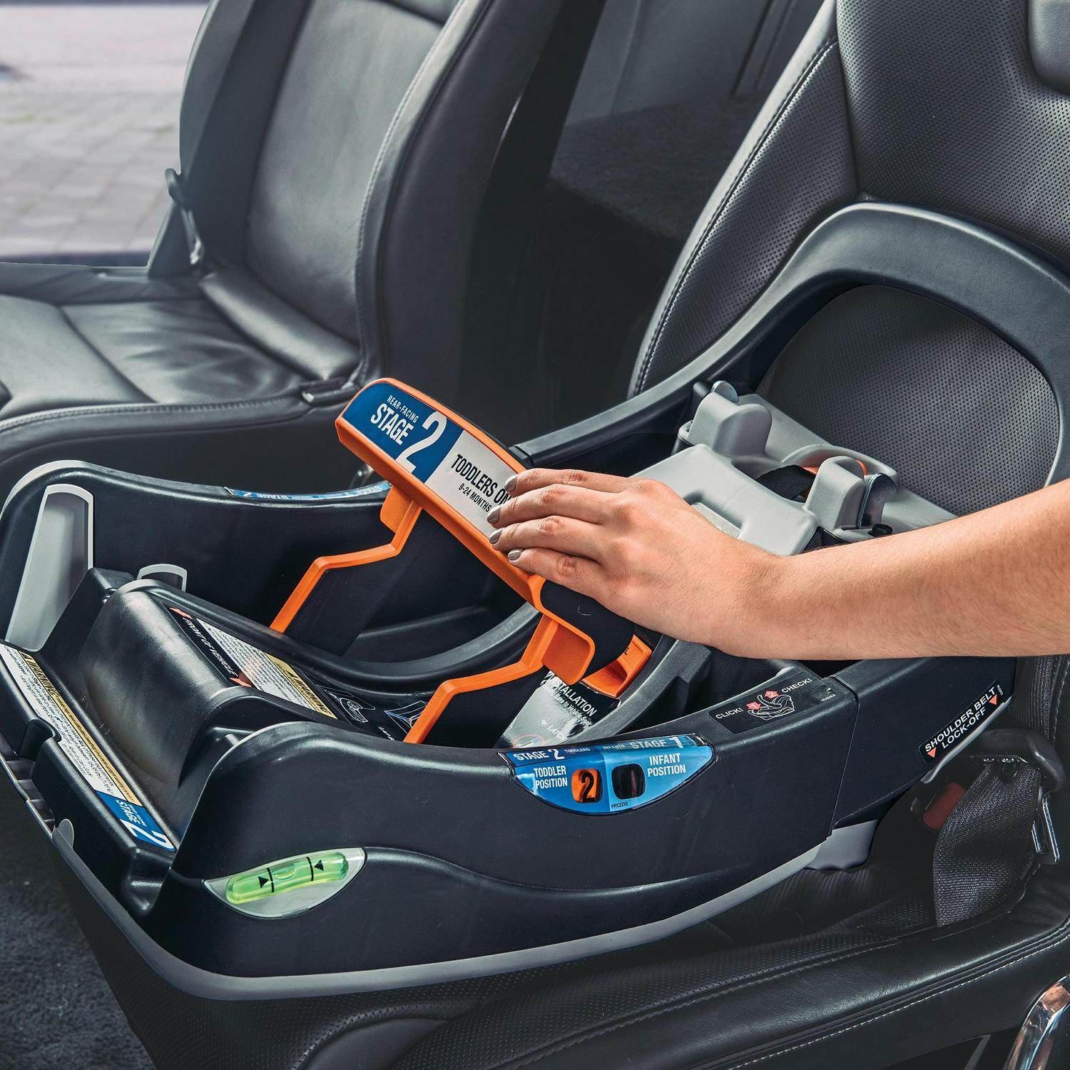 Chicco Fit2 Adapt Infant & Toddler Car Seat - Ember (Black). New - Image 7