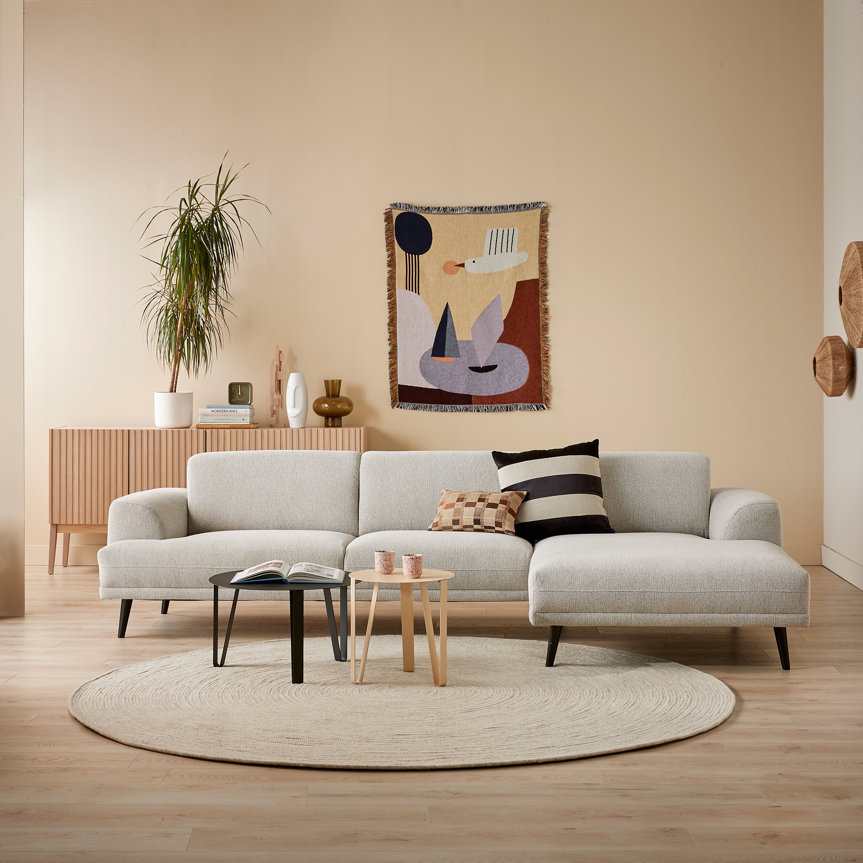 Ferm Living Bird Wandkleed - H 110 x B 80 cm