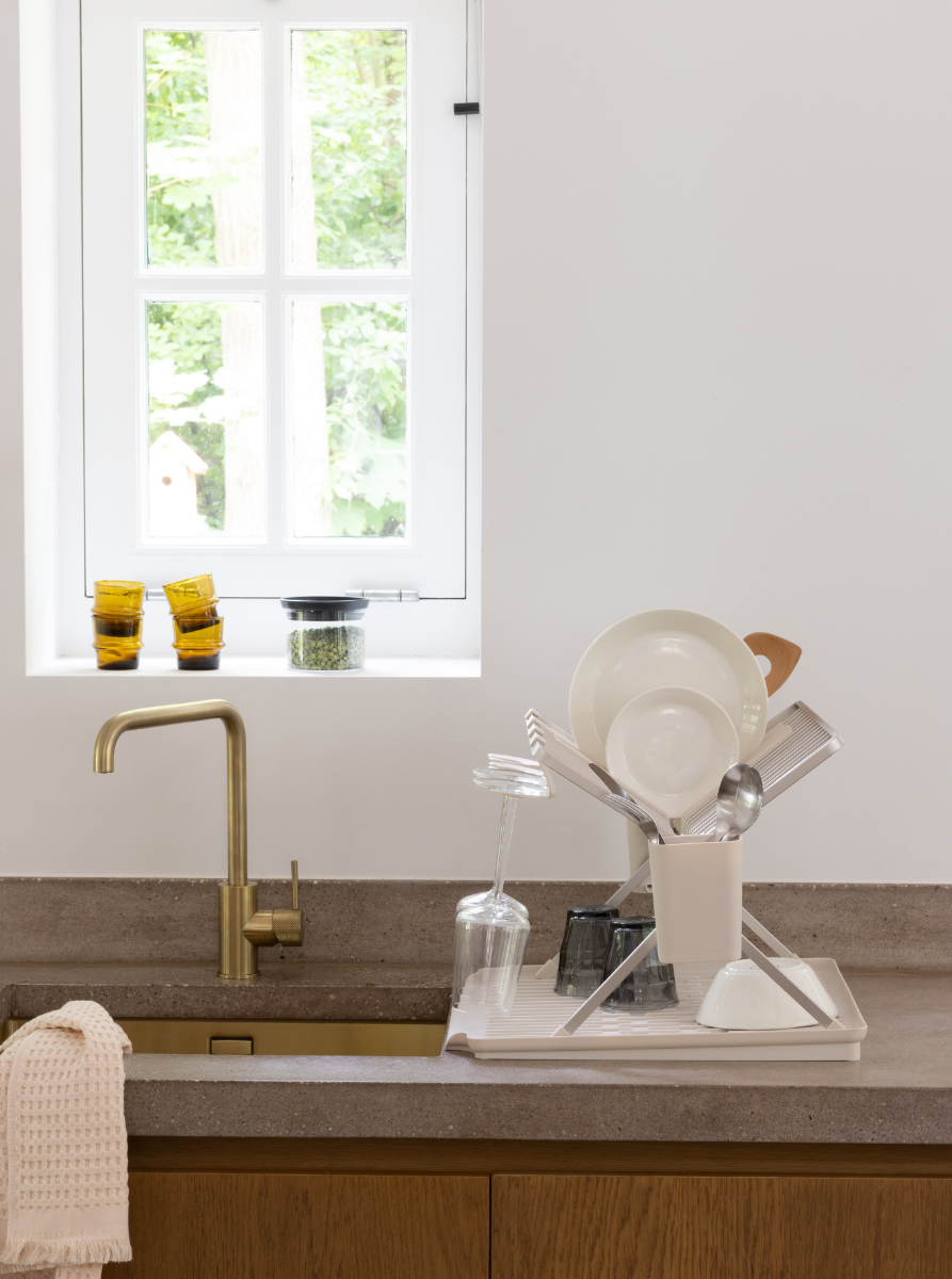 Inklapbaar afdruiprek