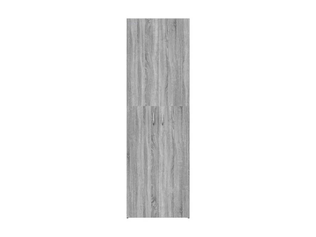 Armario de oficina Kavehomedeco contrachapada Kavehomedeco gris 60x32x190cm 53056YYJI